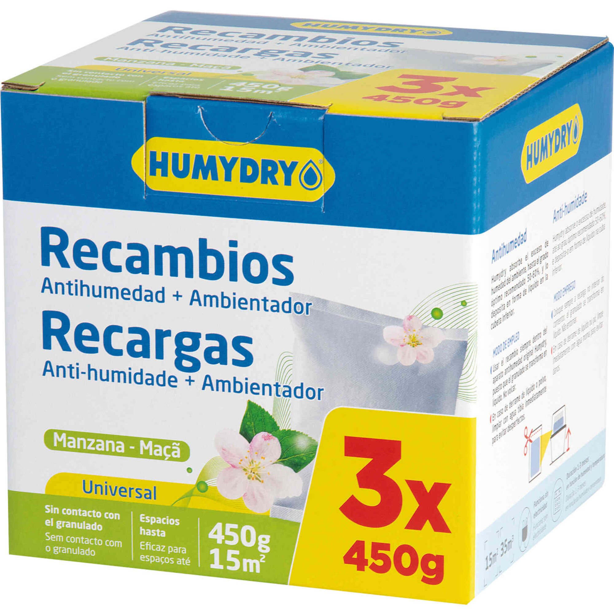 Recargas Desumidificador Maçã