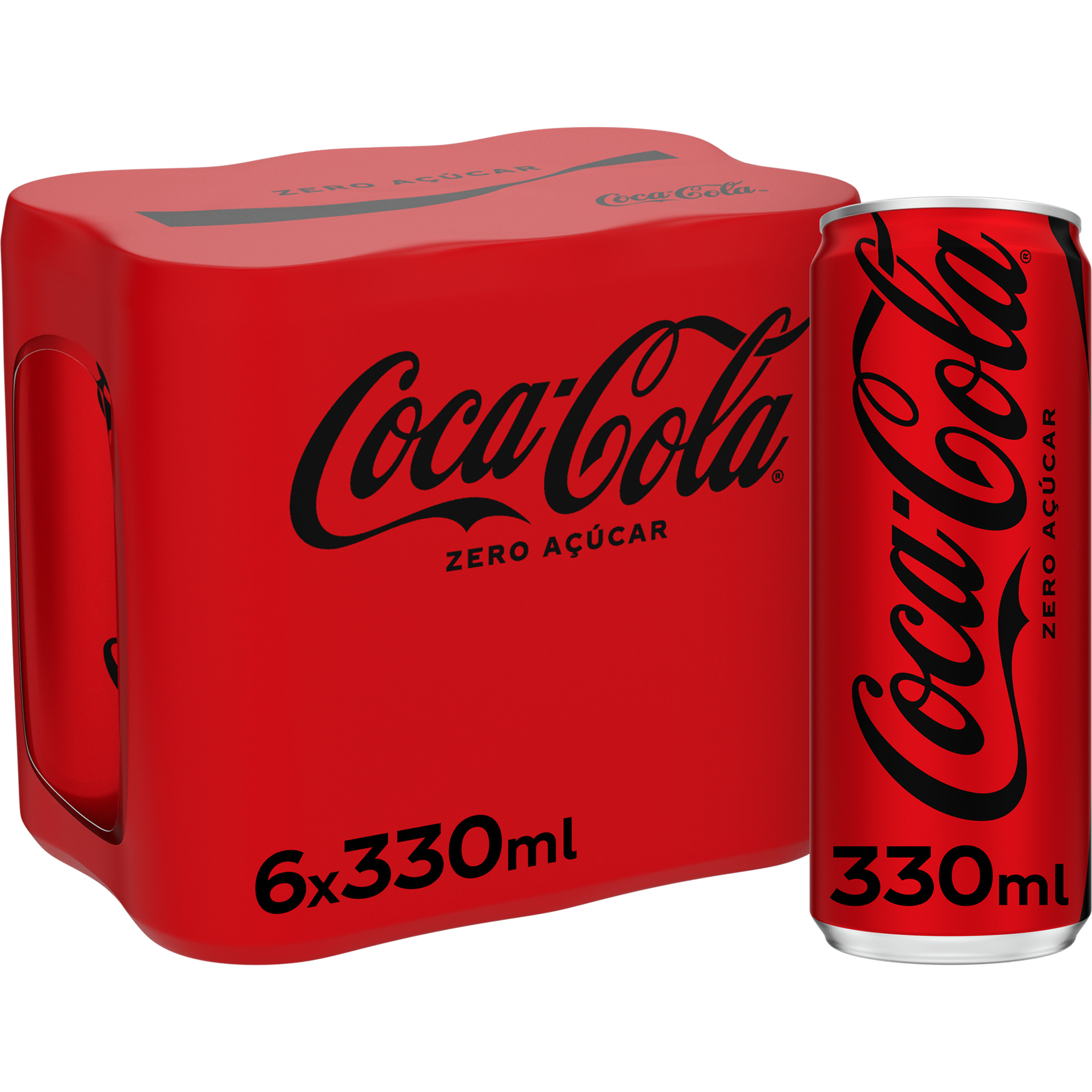 Refrigerante em Lata com G&aacute;s Cola Zero Coca-Cola