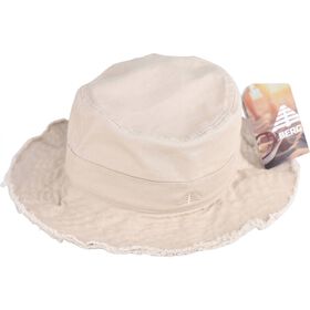 Chap&eacute;u Pescador com Fio Bege Berg