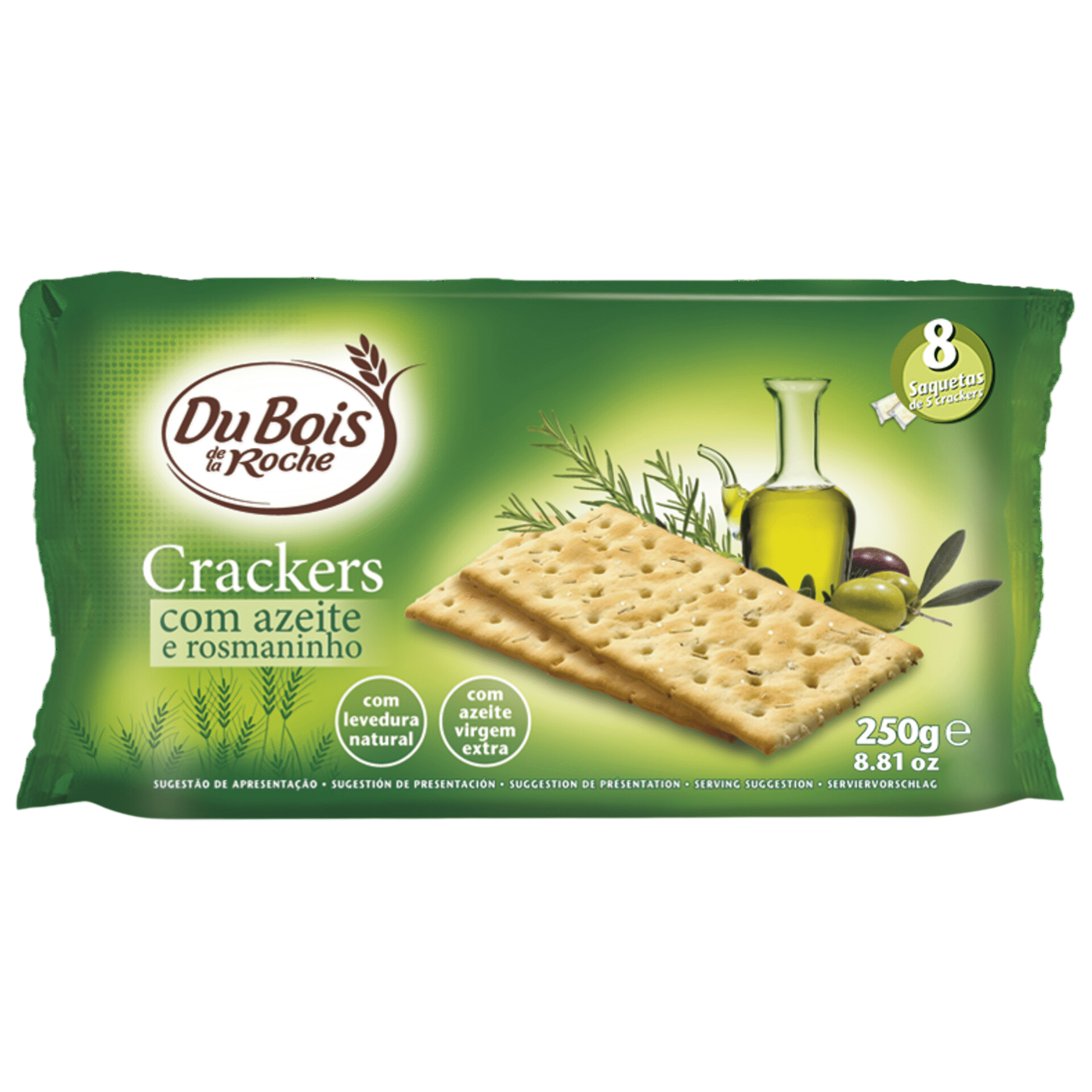 Bolachas Crackers com Azeite e Rosmaninho Du Bois