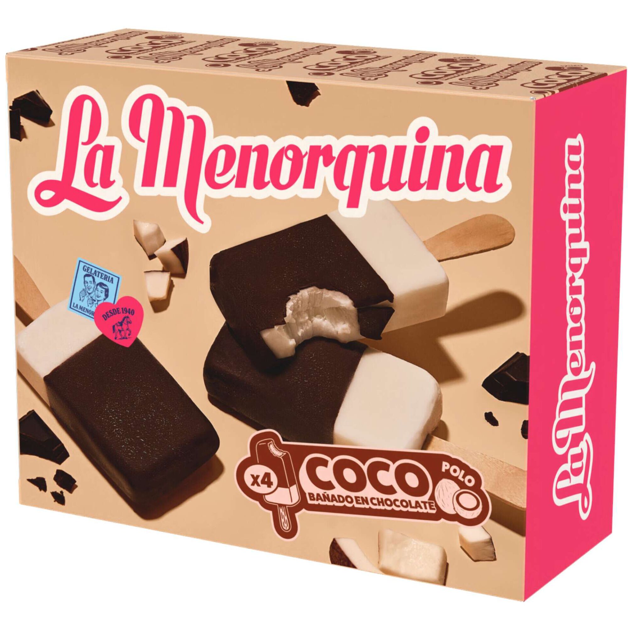 Gelado Coco La Menorquina