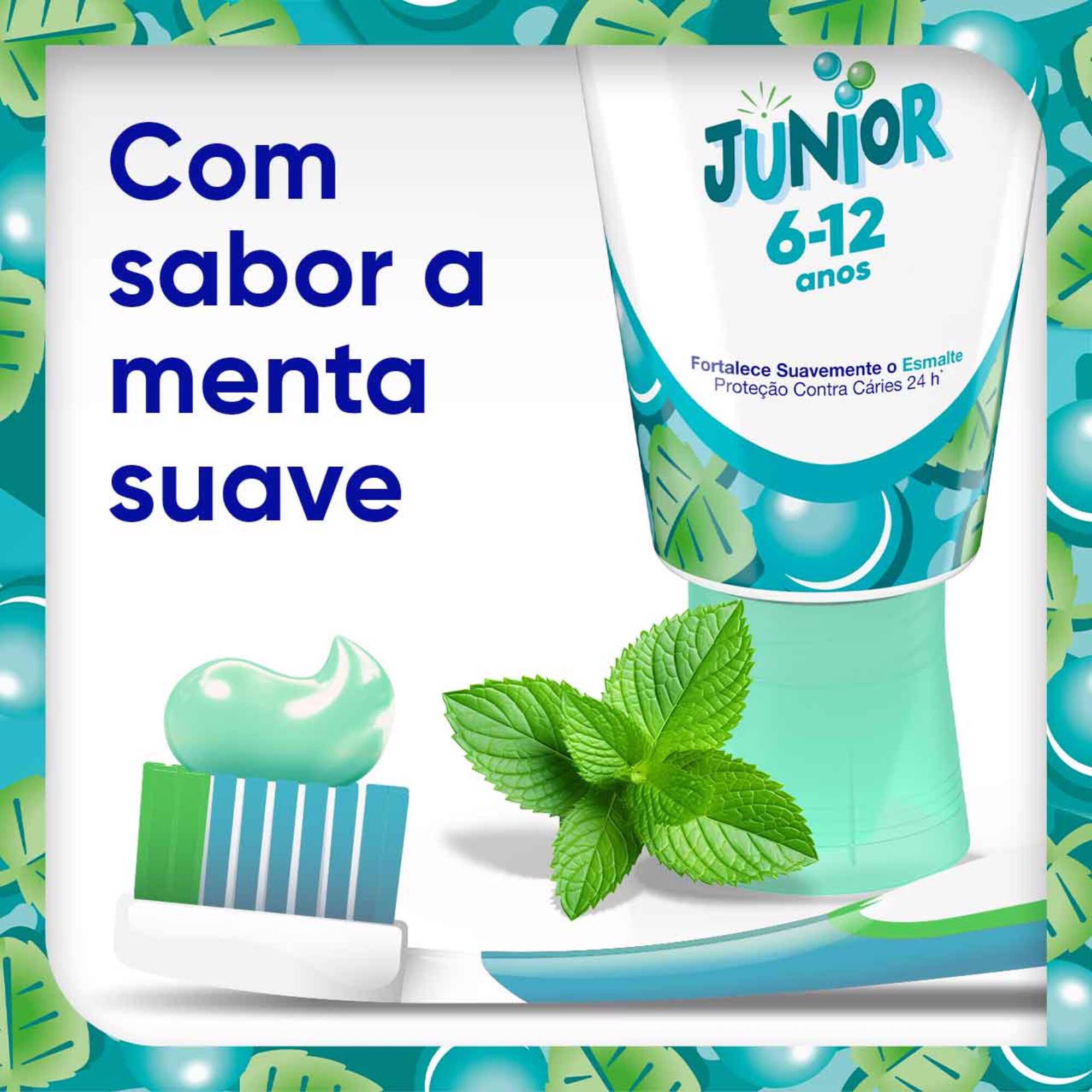 Pasta de Dentes J&uacute;nior Sensibilidade Pro-Esmalte 6 a 12 Anos