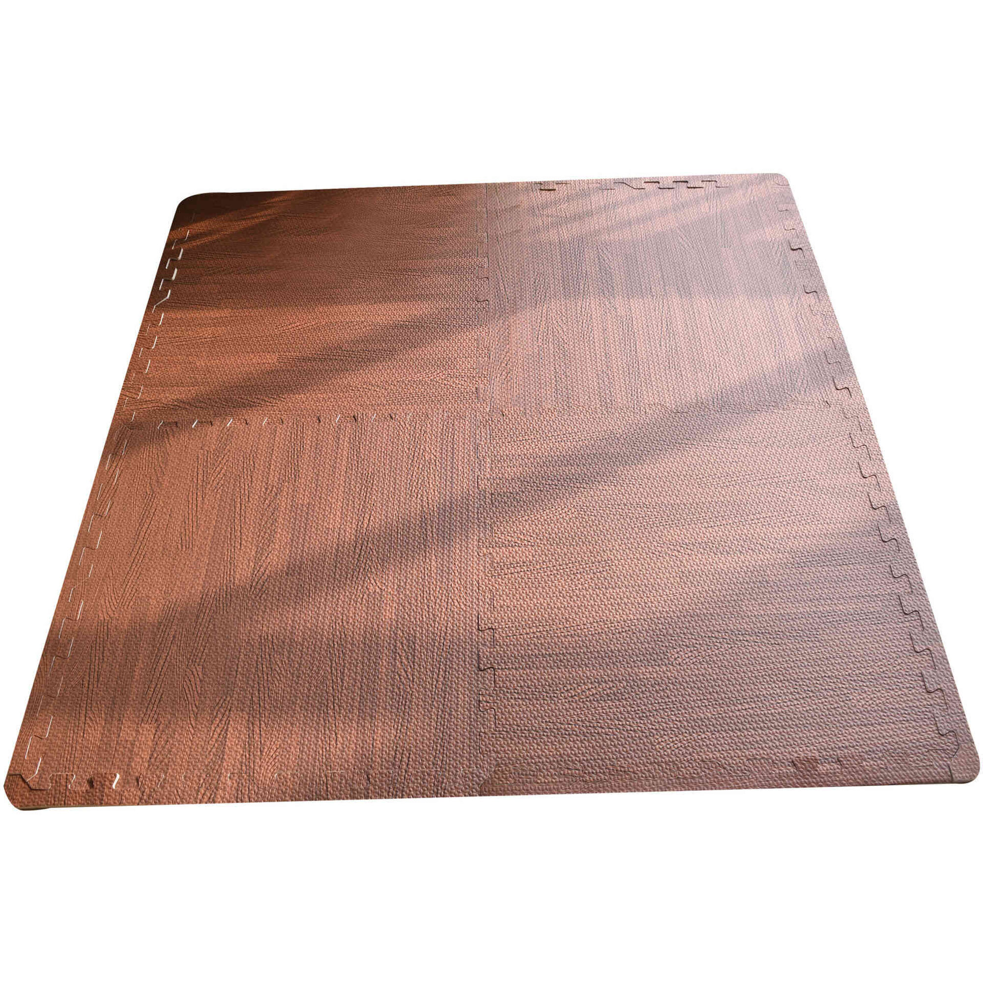 Conjunto de 6 Tapetes de Prote&ccedil;&atilde;o Efeito Madeira