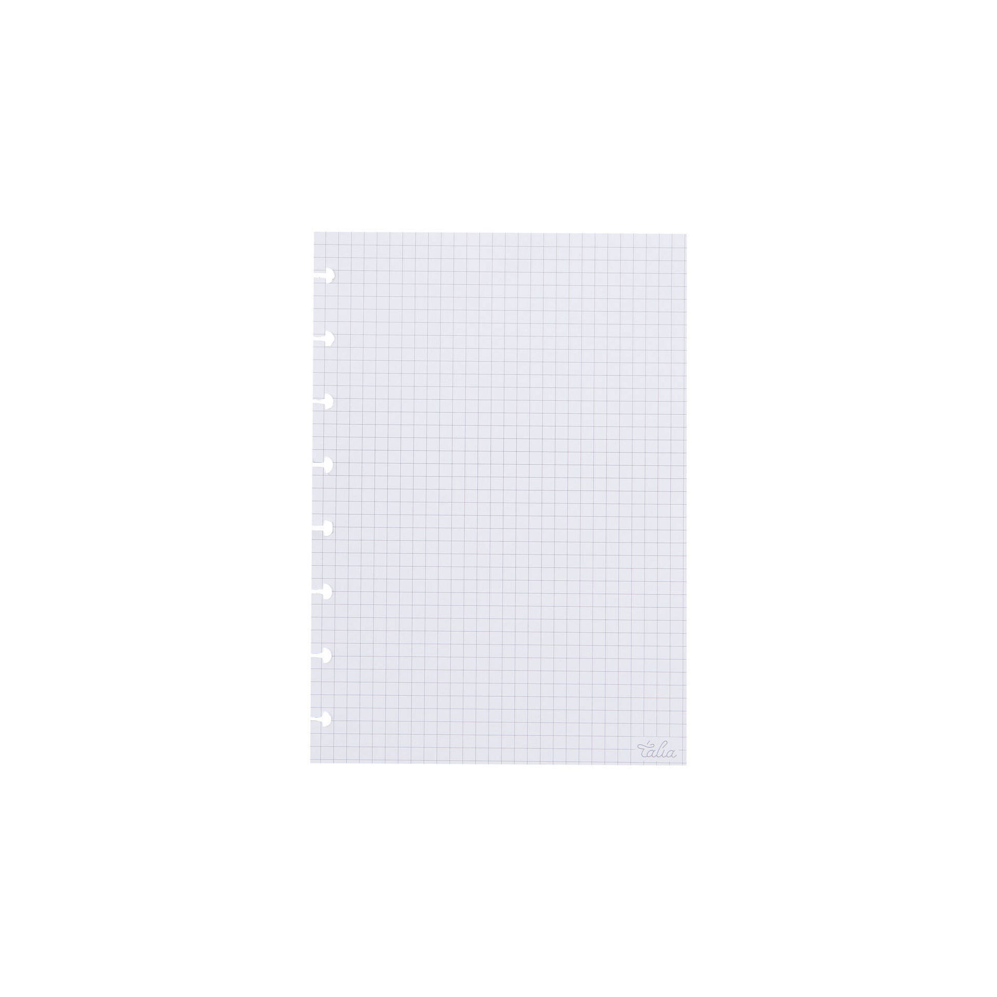 Recarga Papel A5 Quadriculado para Caderno Smart