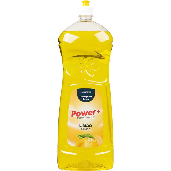 Detergente Manual Loiça Power+ Limão Continente