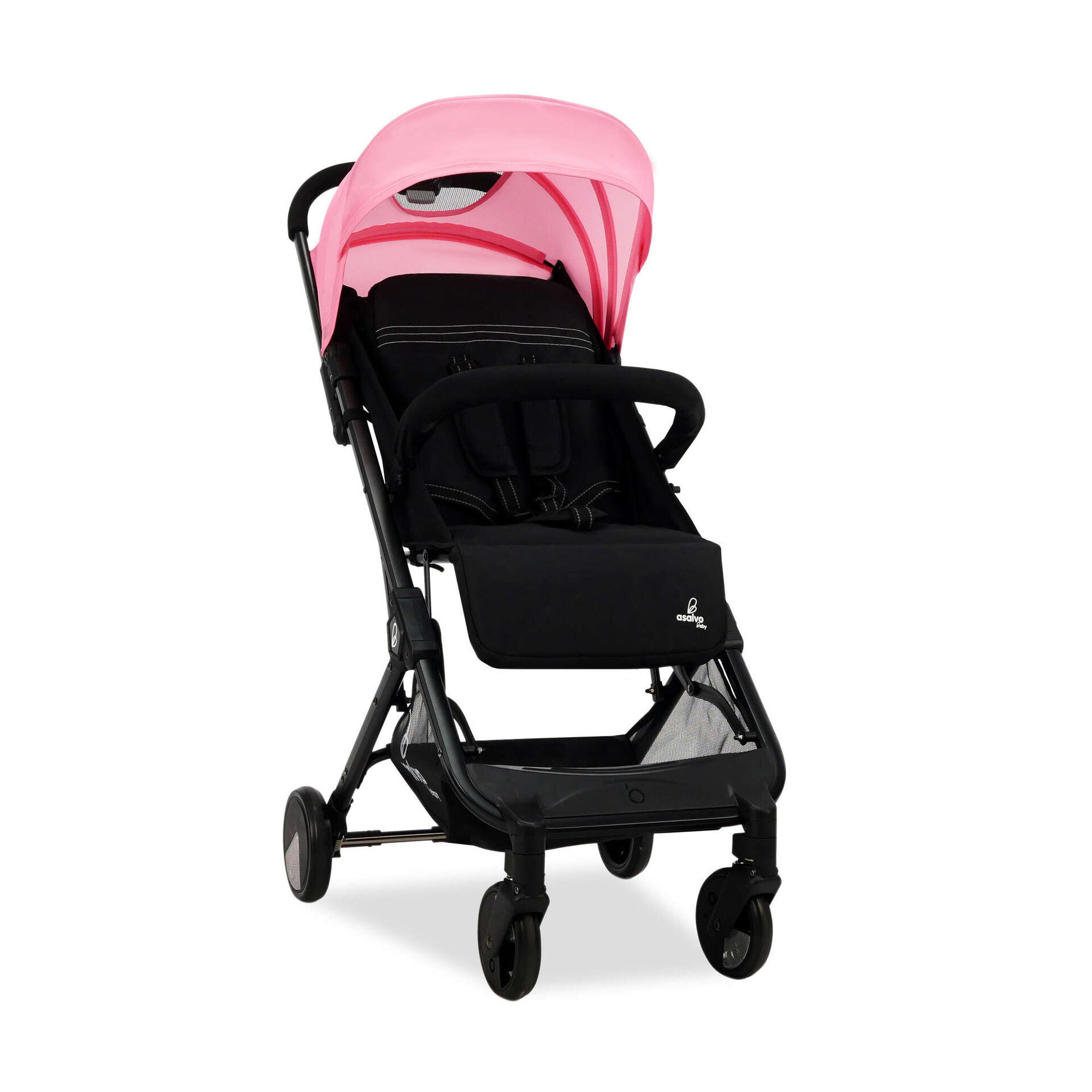 Carrinho de Passeio Preto e Vermelho Flight