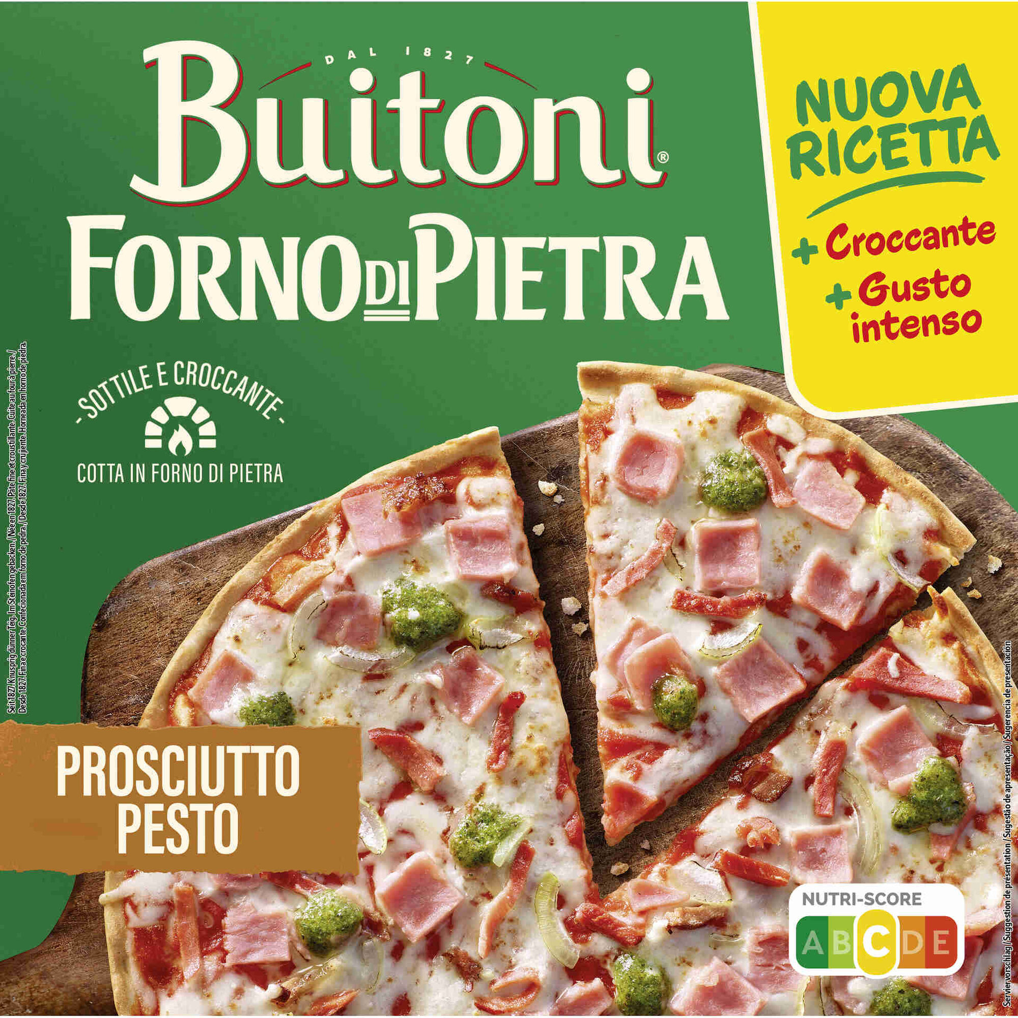Pizza Forno Di Pietra Fiambre e Pesto