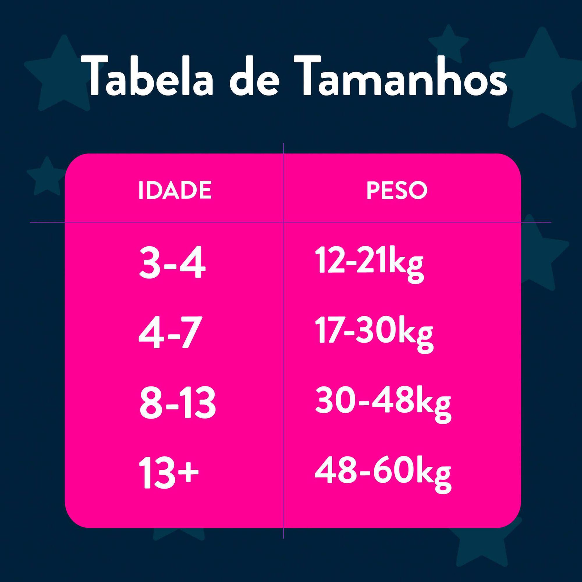 Cuecas DryNites Menino 17-30kg 4-7 Anos