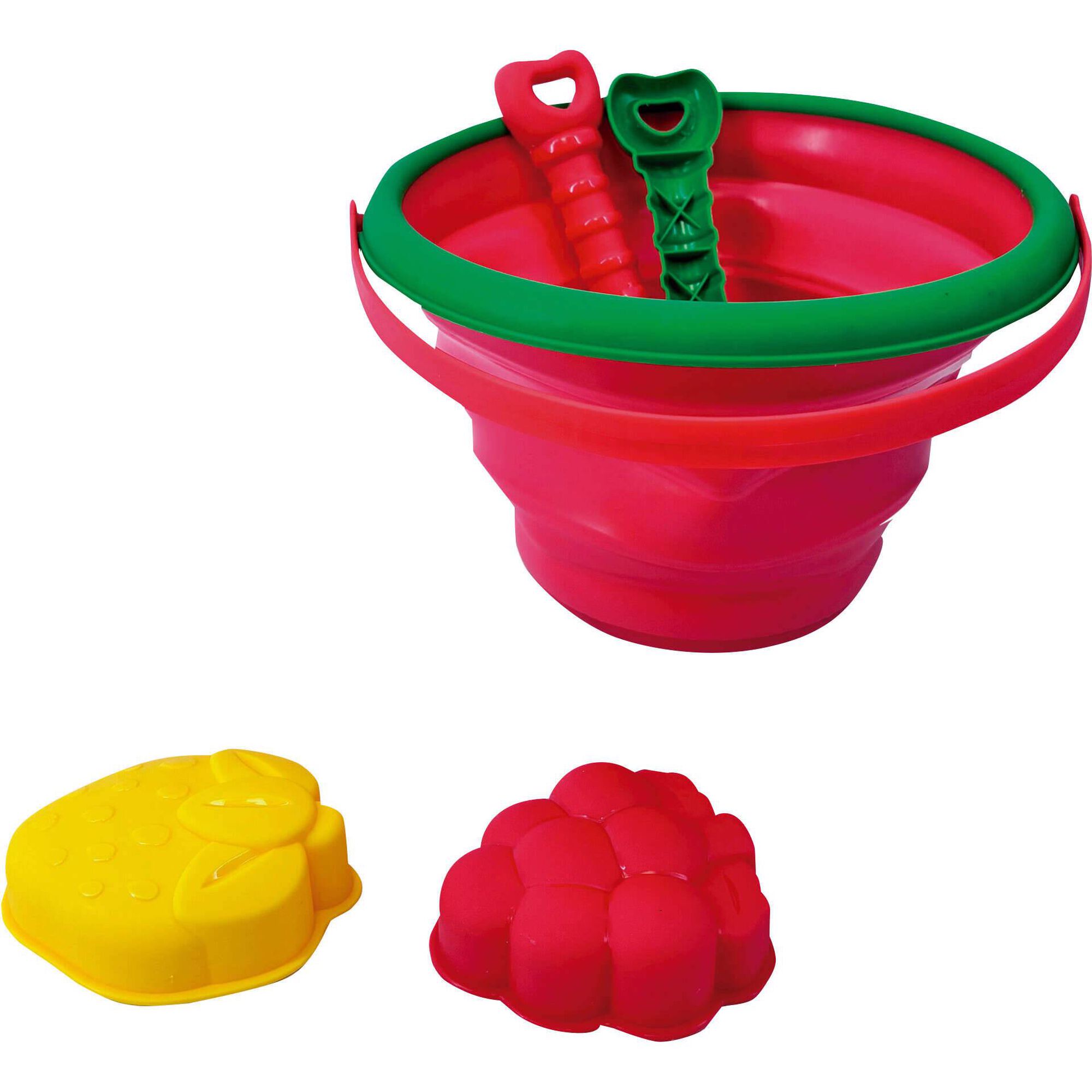 Zoko - Conjunto Praia Soft Balde Dobr&aacute;vel e 4 Acess&oacute;rios