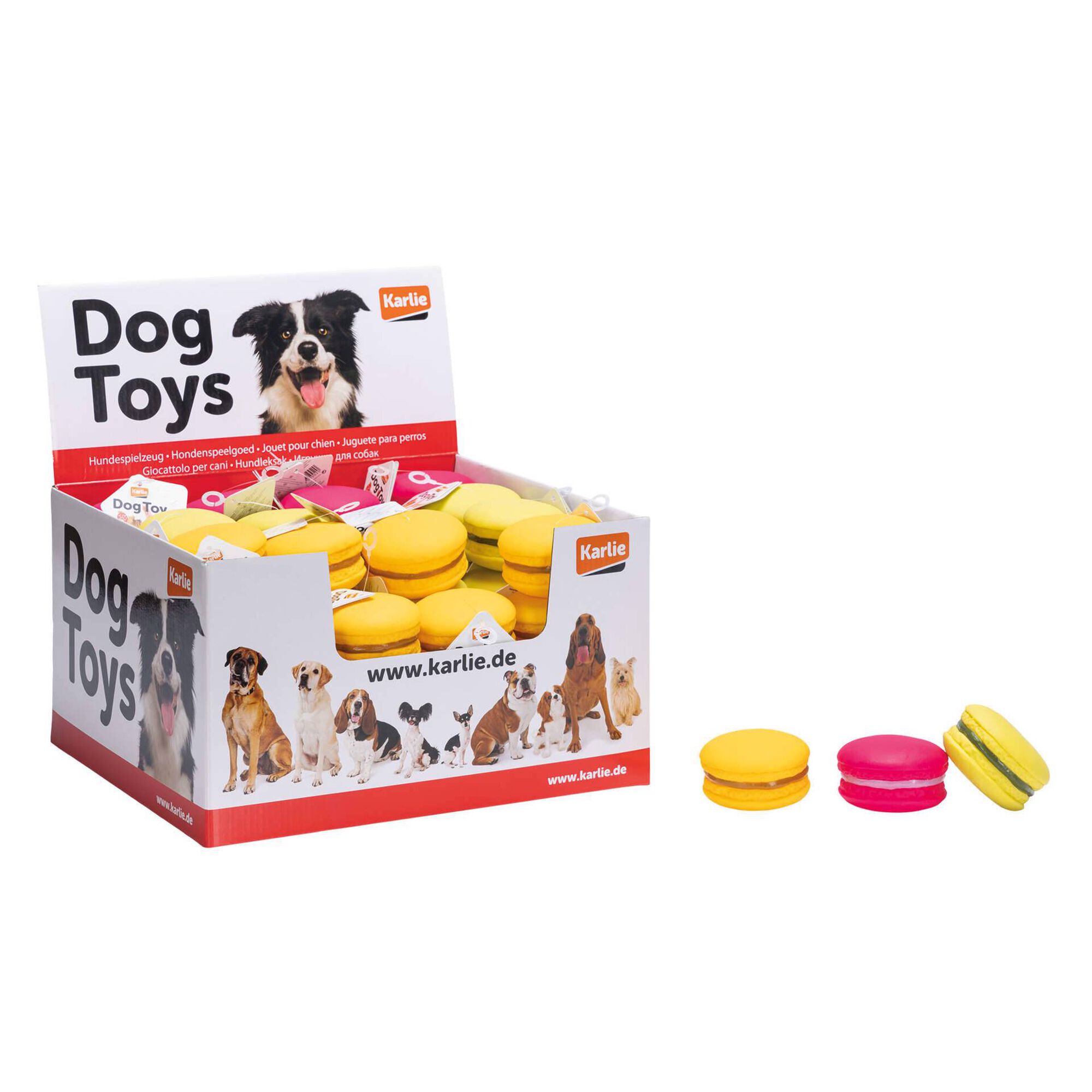 Brinquedo para Cão Vinil Macaron Brinquedo para Cão Vinil Macaron