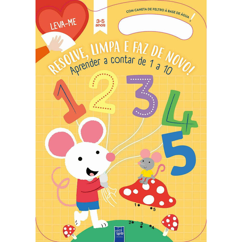 Leva-me - Resolve, Limpa e Faz de Novo! Amarelo 3-5 Anos de Yoyo Books