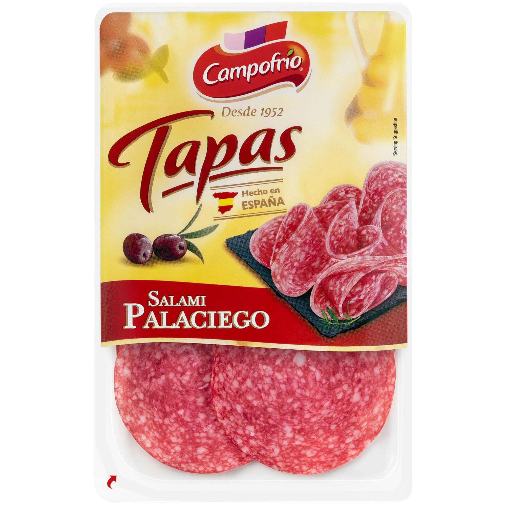 Salame Palaciego Fatiado
