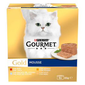 Comida Húmida para Gato Adulto Seleção Mousses