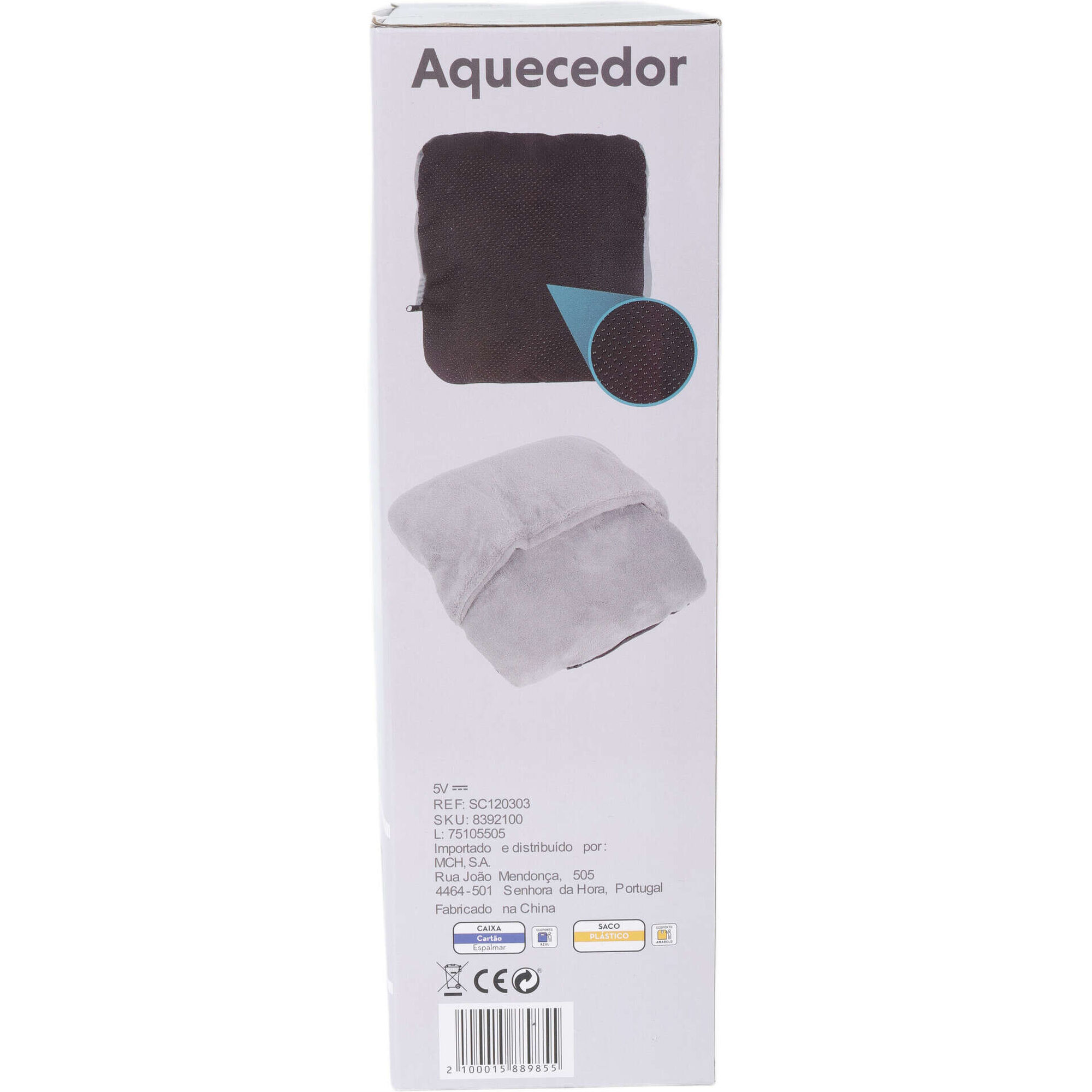 Aquecedor e Massajador de P&eacute;s Bazar&atilde;o