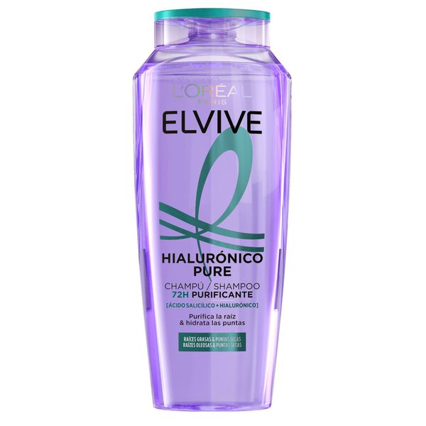 Champô Hidra Hialurónico Pure LOréal Paris Elvive