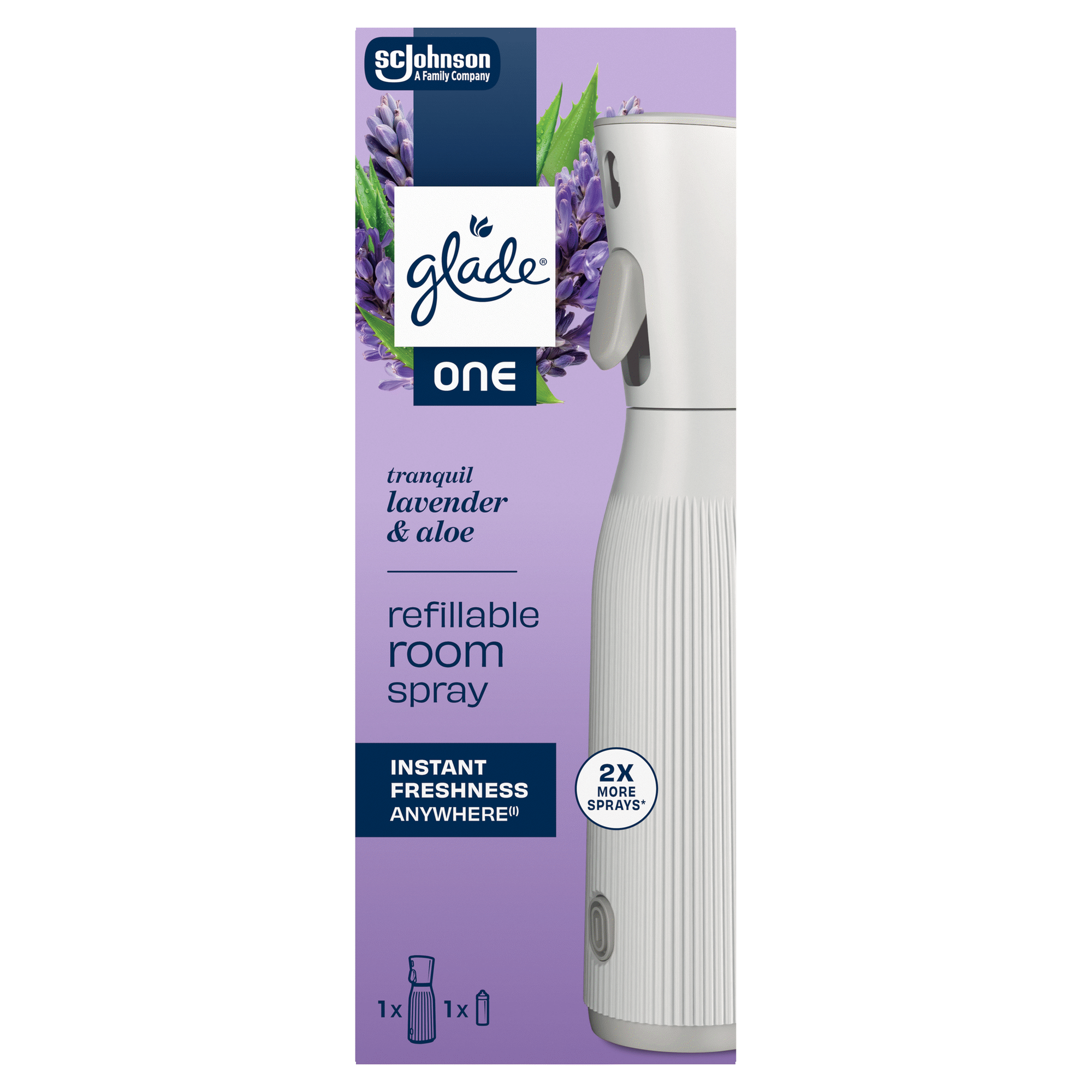 Ambientador Spray One Lavanda Glade