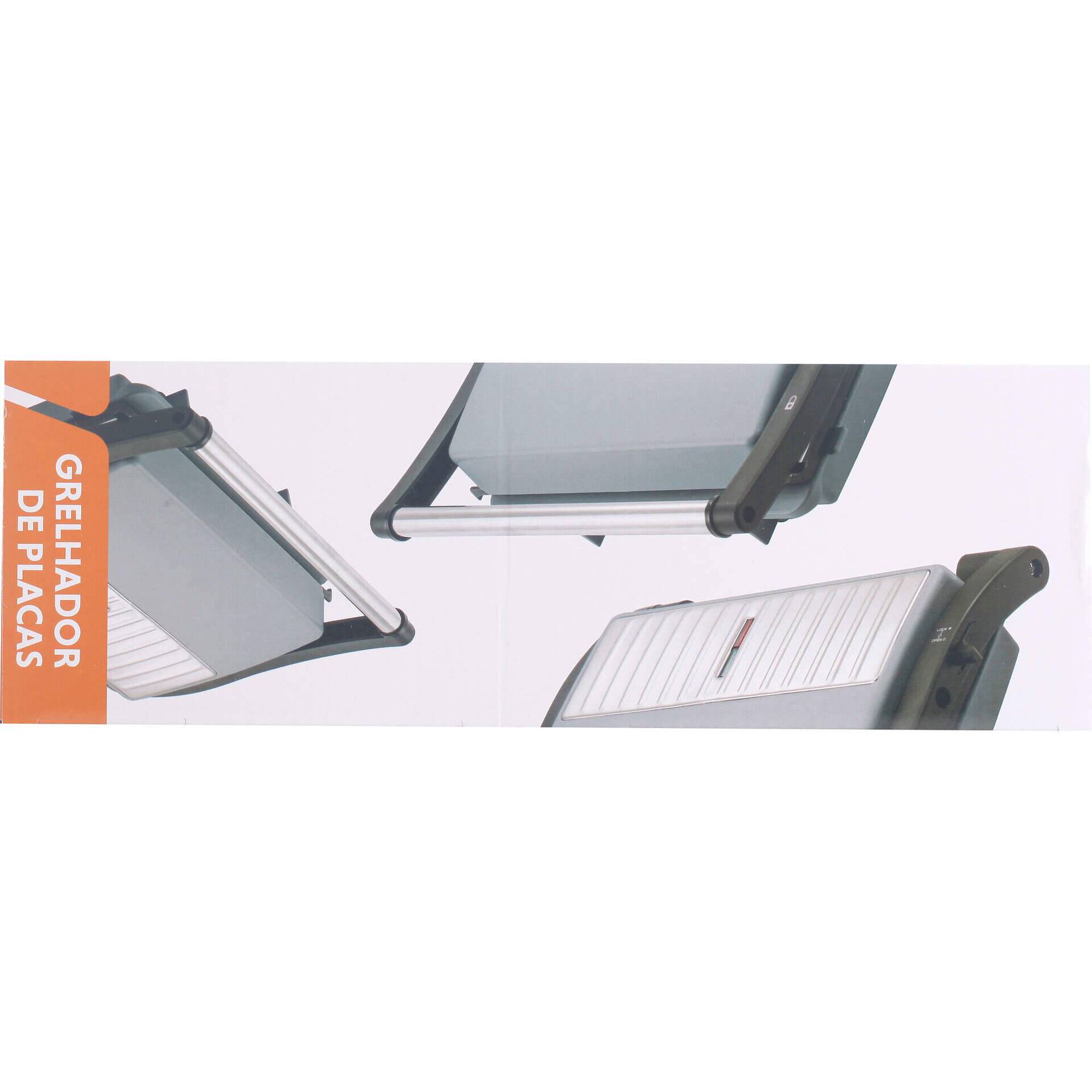 Grelhador de Placas 1000W Bazar&atilde;o