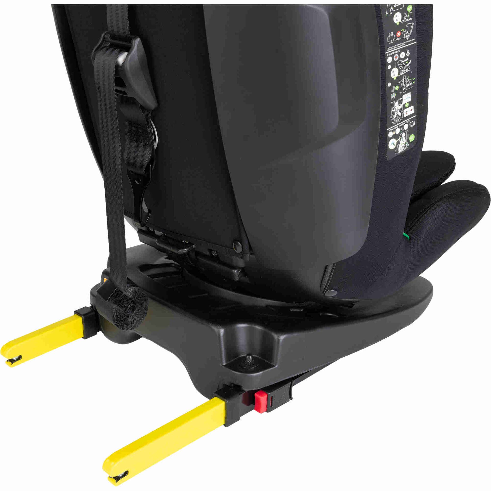 Cadeira Auto I-Size 40-150cm Preta Roadfix Happy Bear