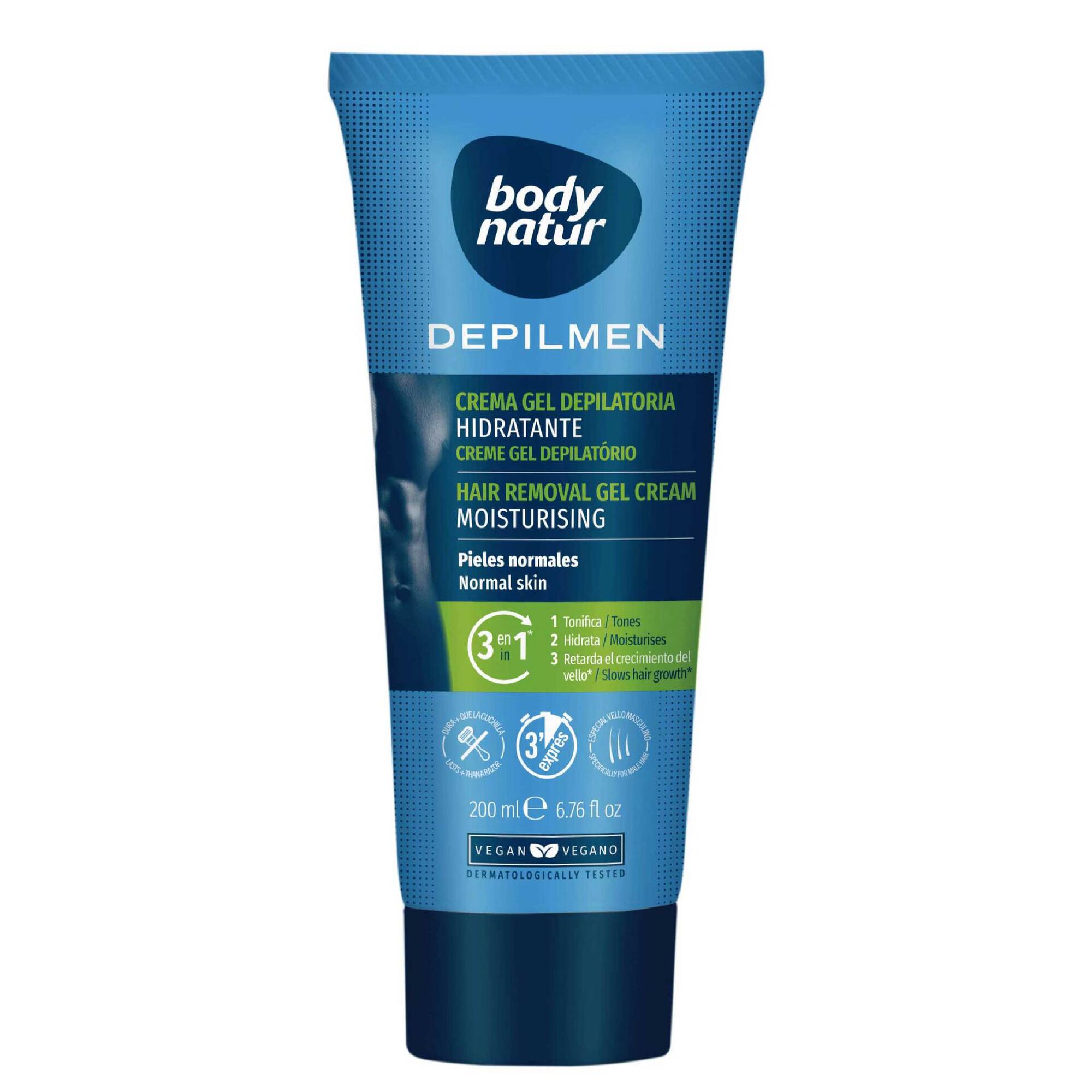 Creme Gel Depilatório Corpo Pele Normal