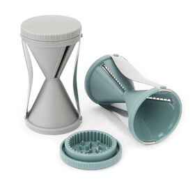 Espiralizador Aço Inoxidável Cinza 4 My kitchen