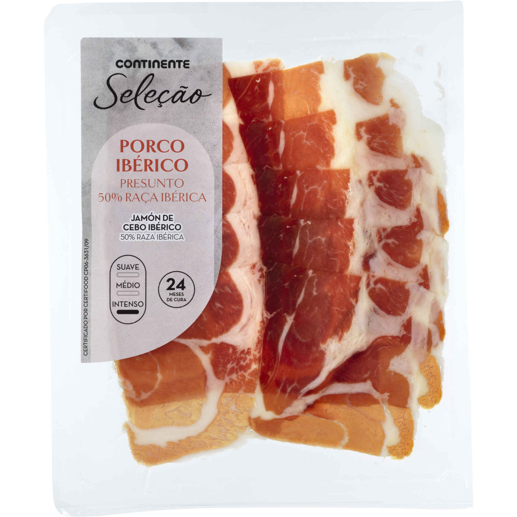 Presunto Ibérico 24 Meses de Cura Fatiado Presunto Ibérico 24 Meses de Cura Fatiado