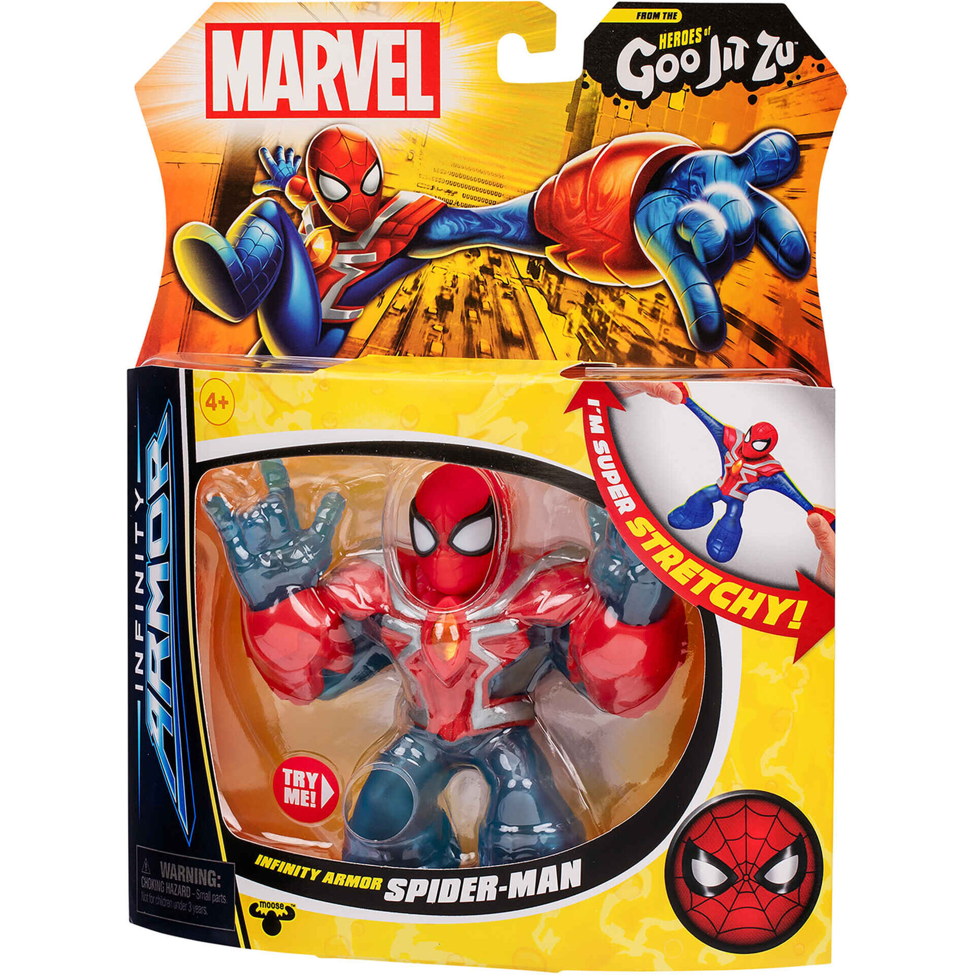 Goo Jit Zu - Figuras Marvel Infinity Armour