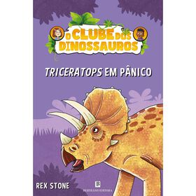 Triceratops em P&acirc;nico de Rex Stone