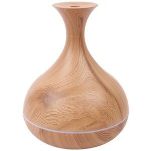 Difusor de Aromas em Madeira com Luz (7 Cores) Bazarão