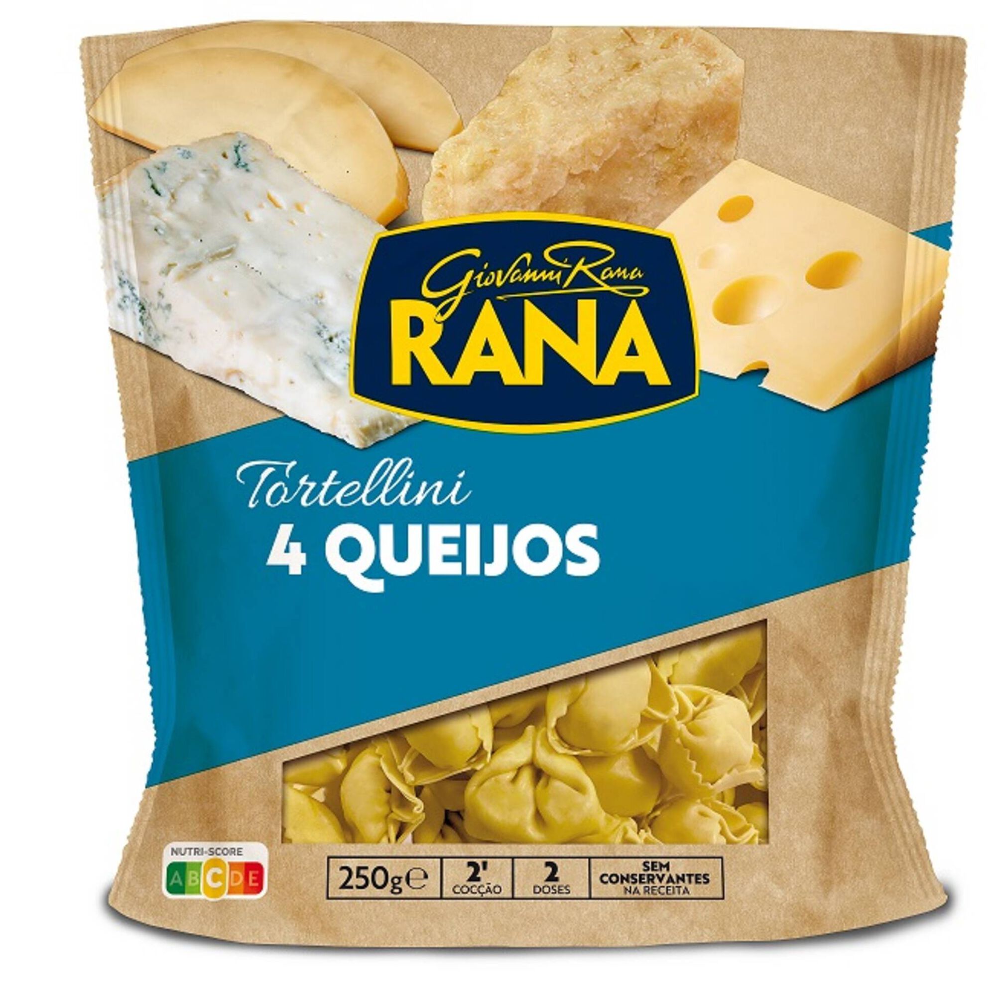 Tortellini Fresco de 4 Queijos Tortellini Fresco de 4 Queijos