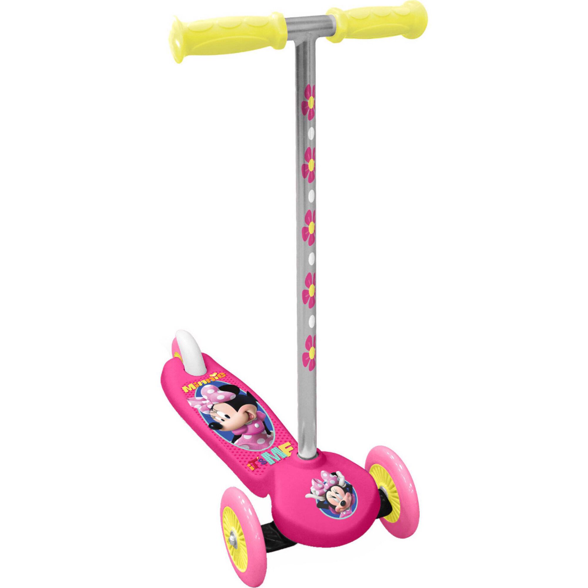 Trotinete de Criança 3 Rodas Rosa Minnie