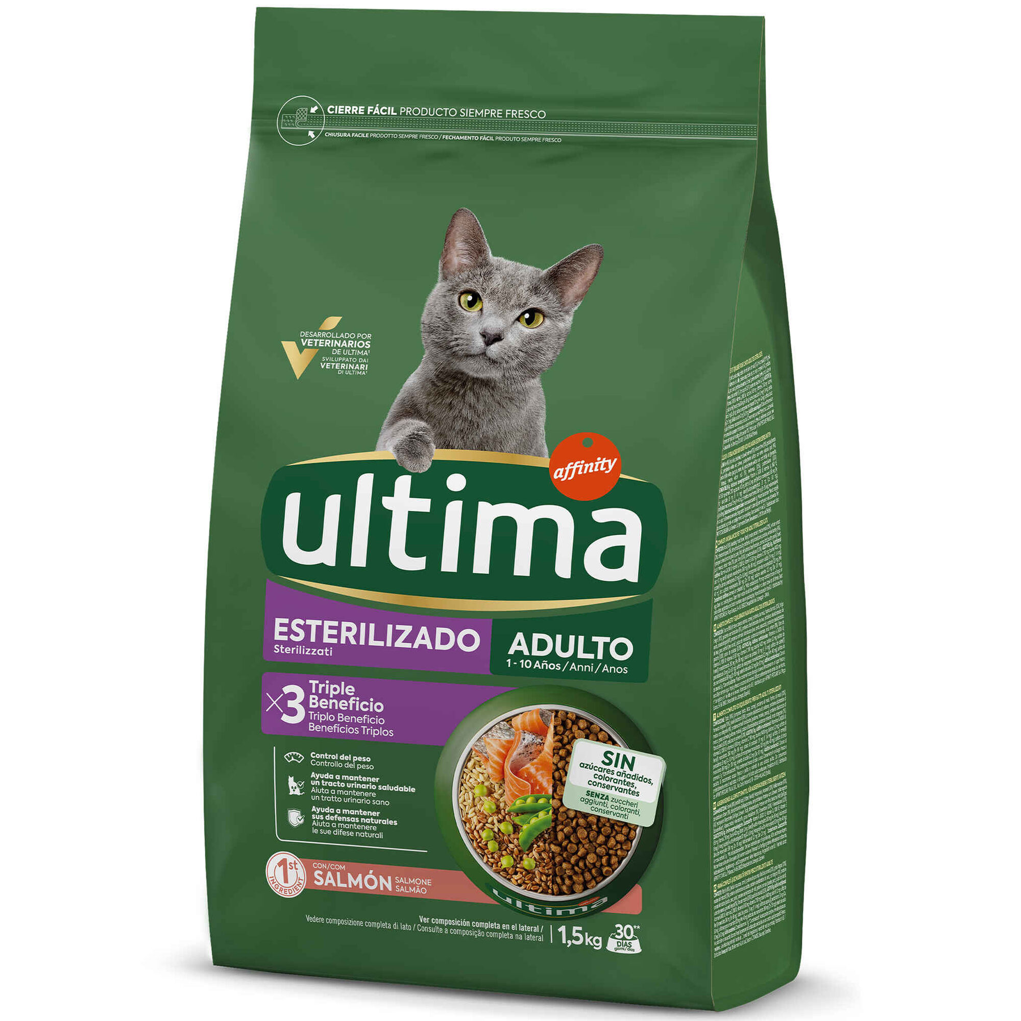 Ração para Gato Esterilizado Salmão Ração para Gato Esterilizado Salmão