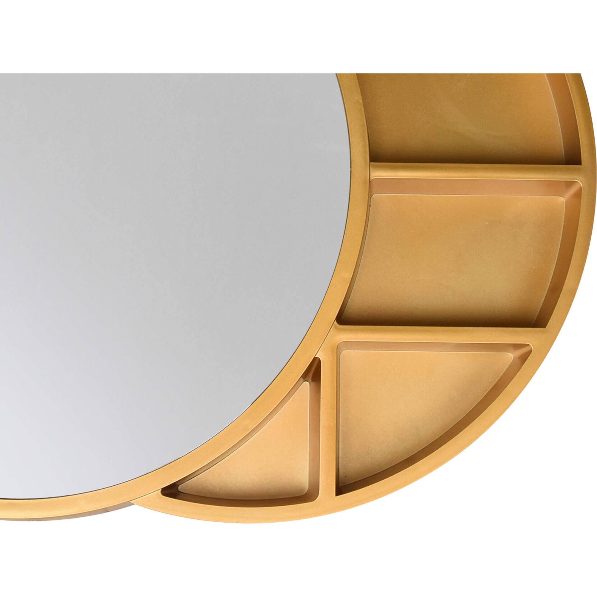 Caixa de Arruma&ccedil;&atilde;o com Espelho 52cm