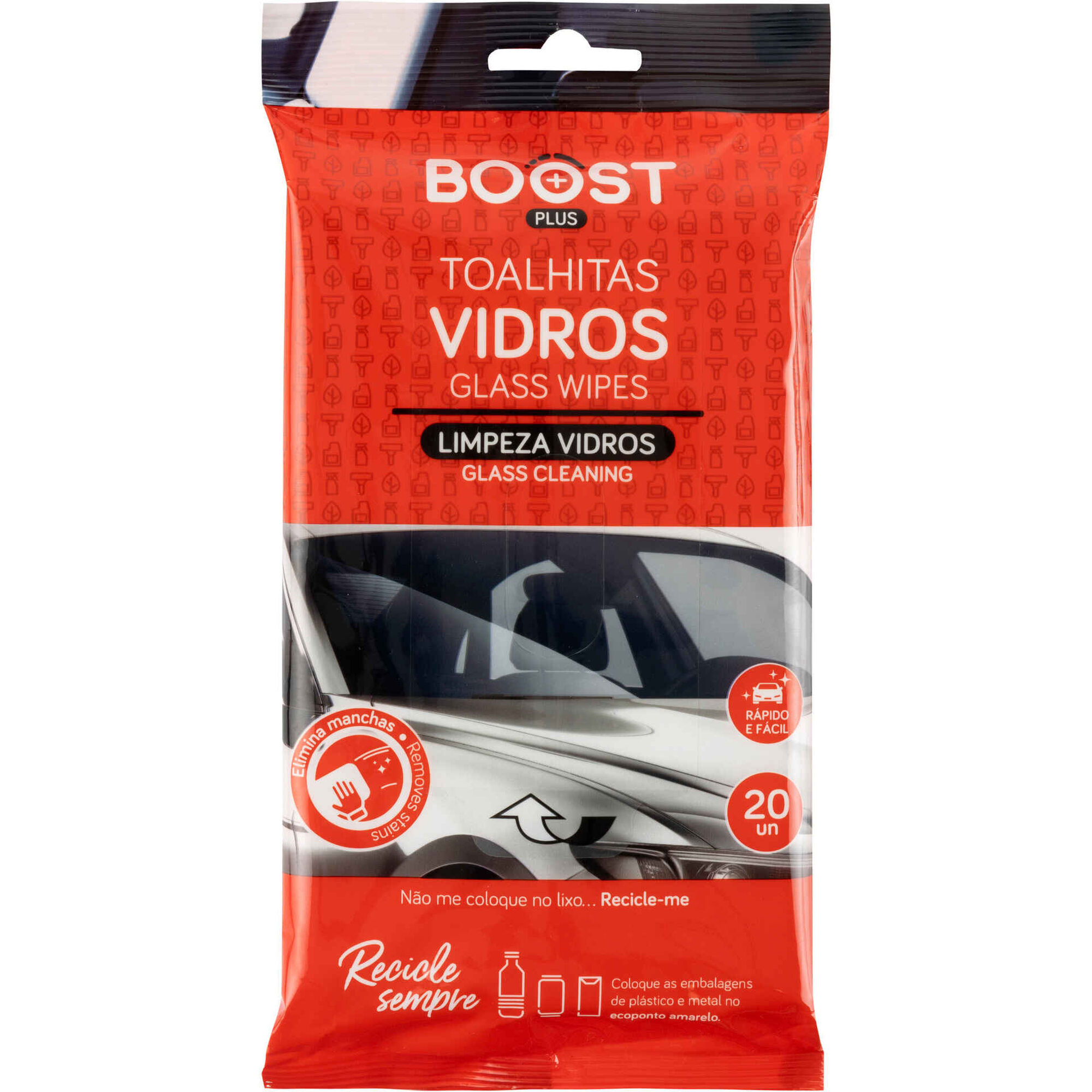 Toalhitas para Vidros