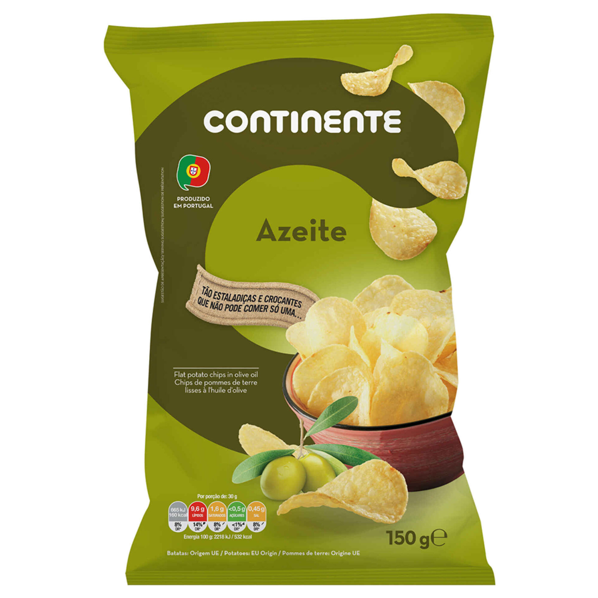 Batata Frita Lisa Azeite