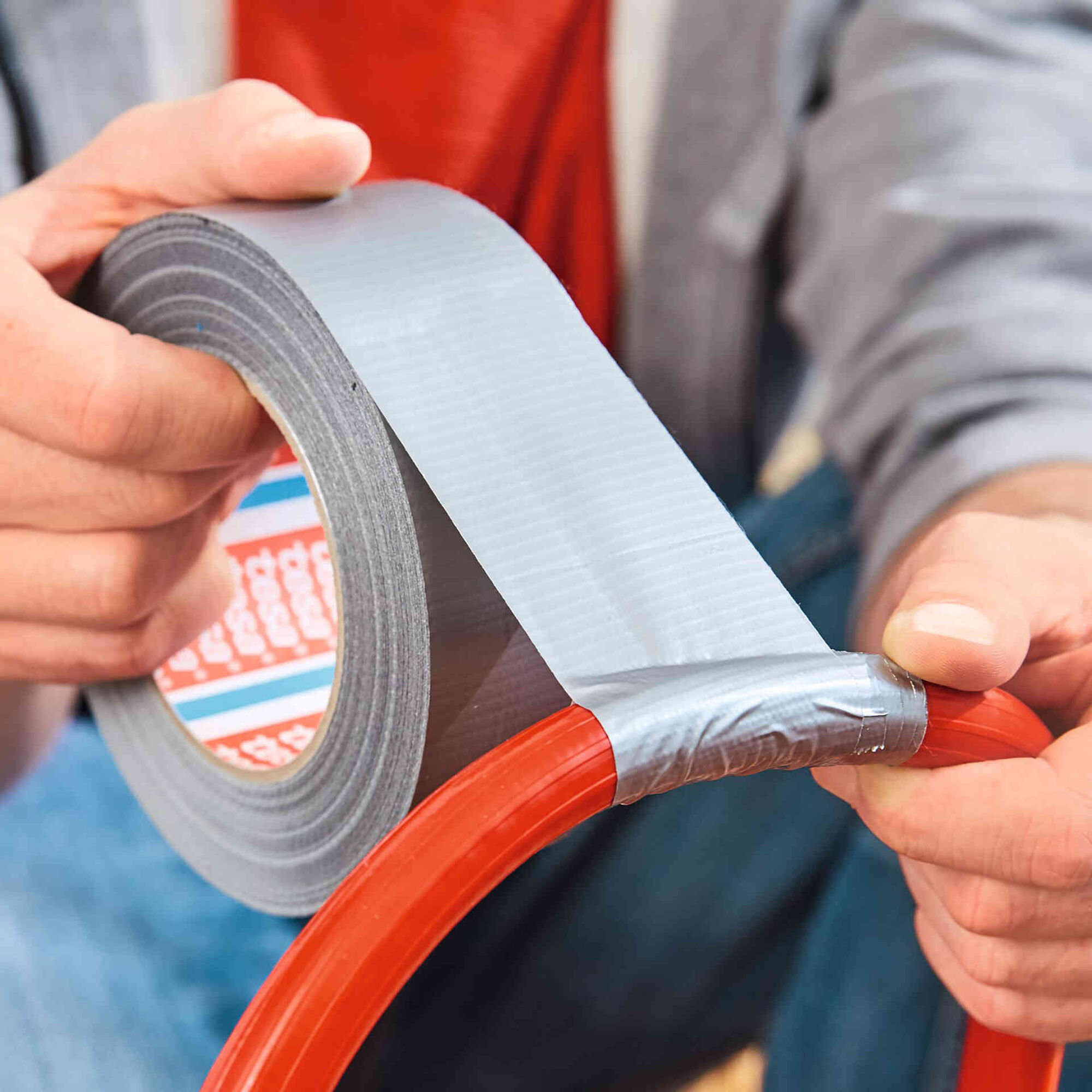 Fita Cola de Reparar Universal 48mmx25mts Cinza