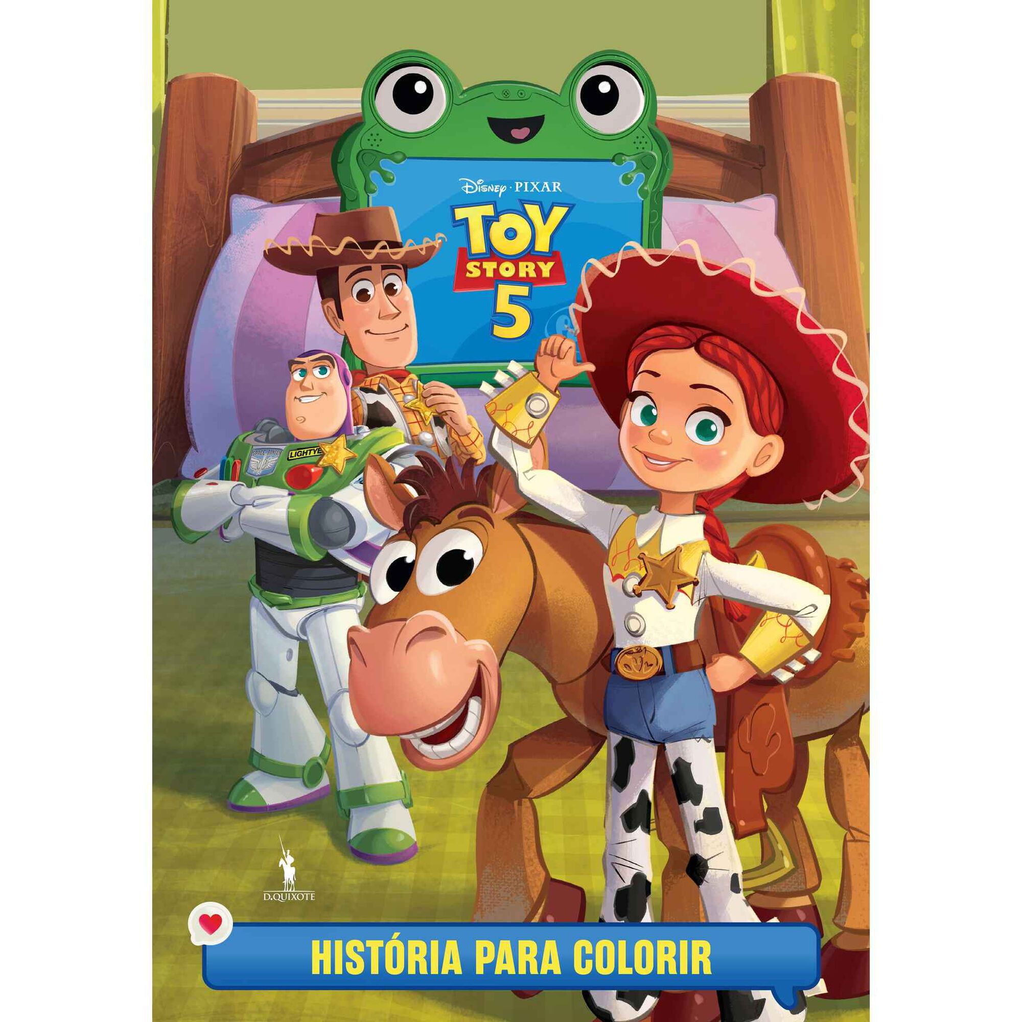Toy Story 5 - Hist&oacute;ria para Colorir