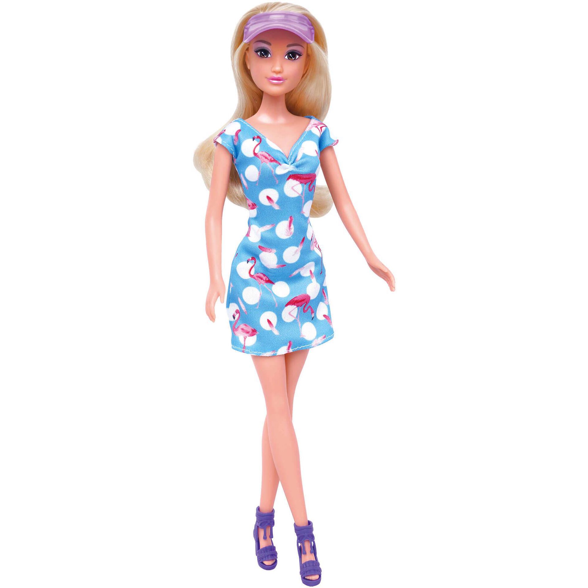 Boneca Sarita e o Seu Carro Rosa