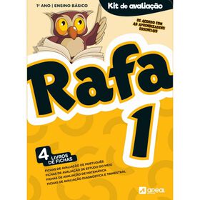 Rafa - Kit de Avalia&ccedil;&atilde;o - 1.&ordm; Ano de Areal Editores