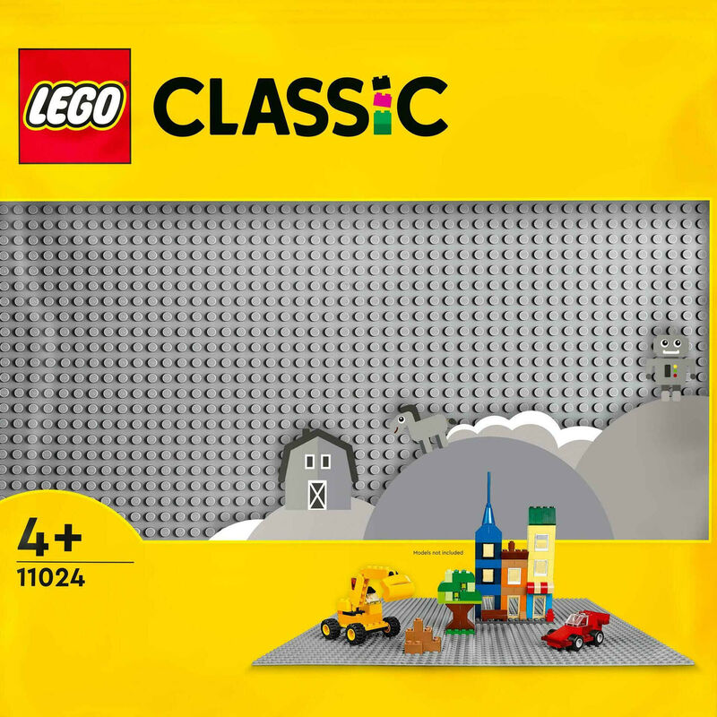 LEGO Classic - Placa de Construção Cinzenta - 11024