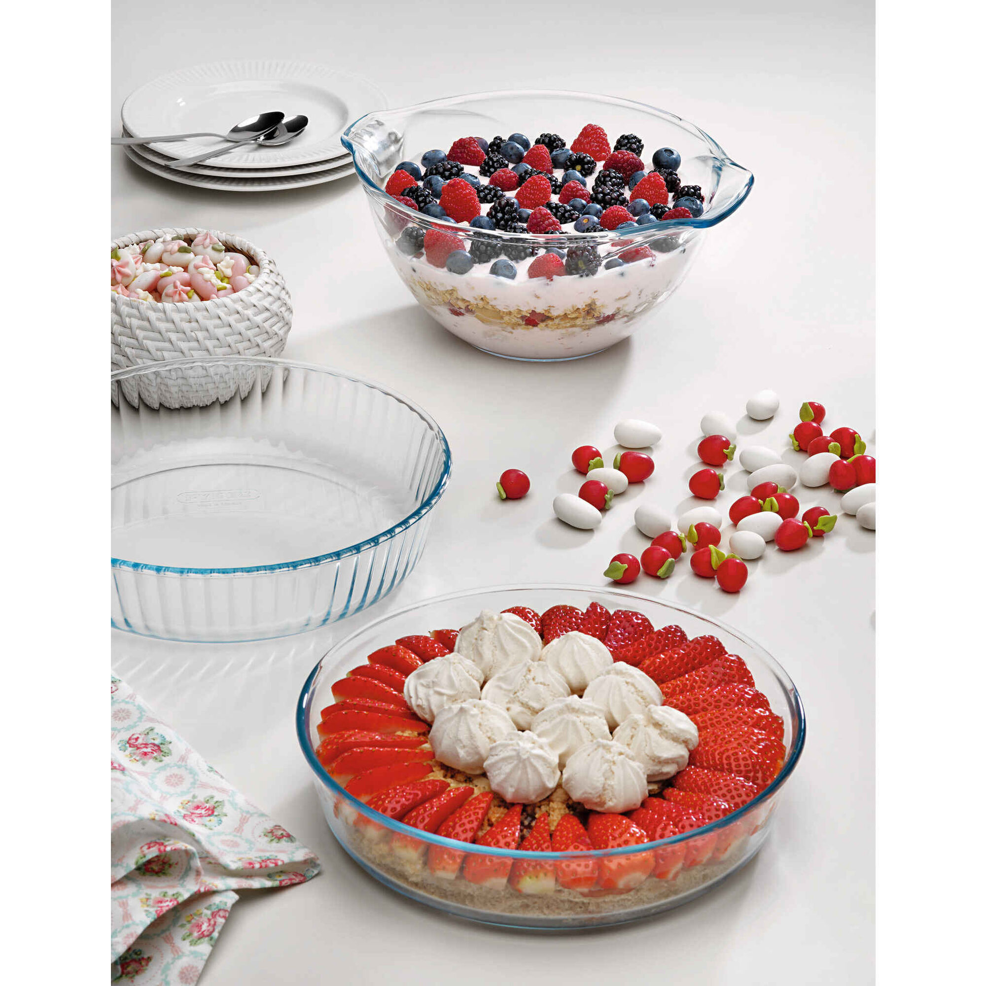 Forma Tarte Vidro 26cm Pyrex