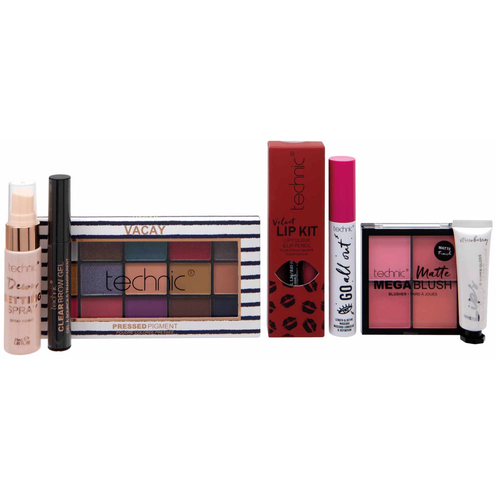 Coffret Maquilhagem 8 Peças