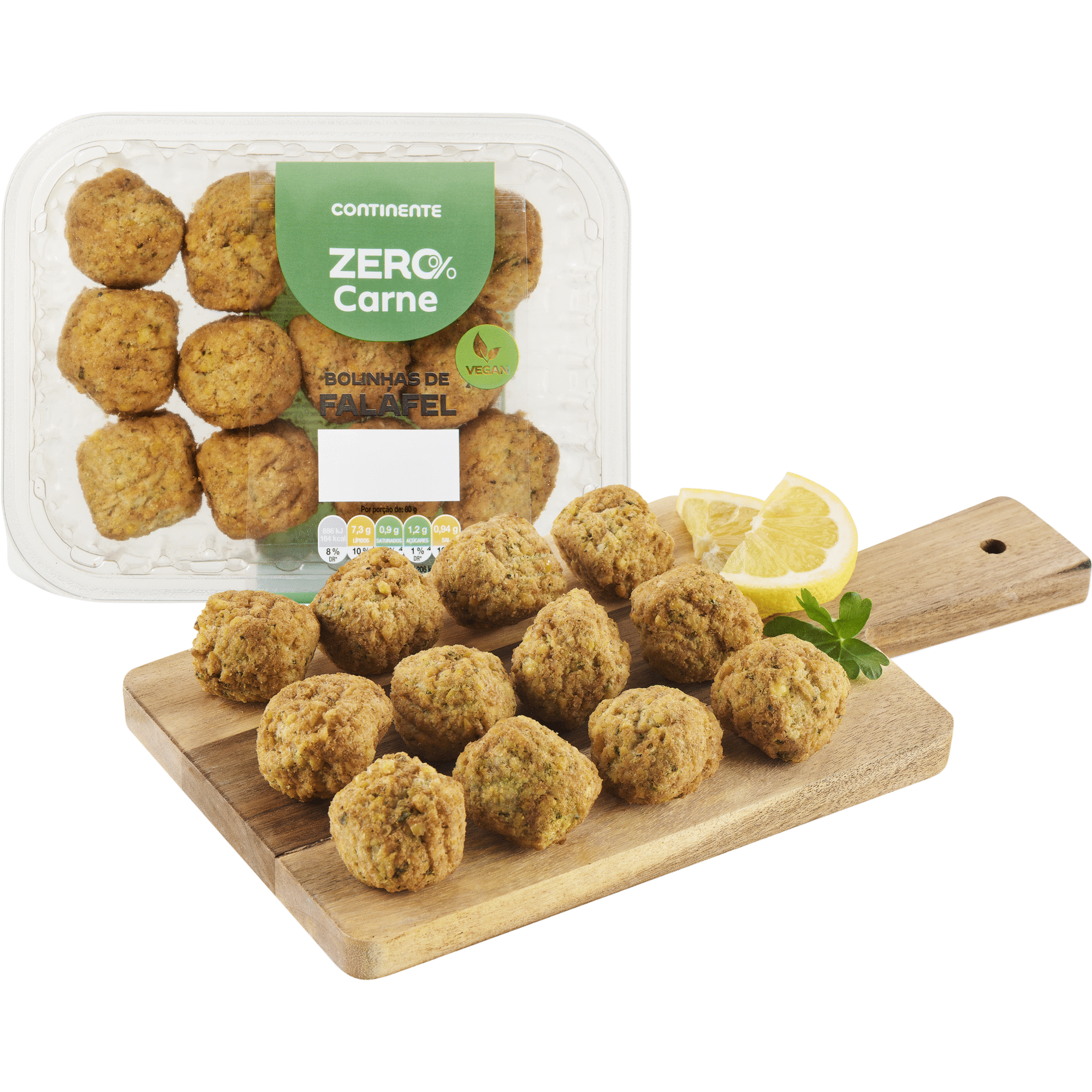 Bolinhas de Fal&aacute;fel Zero% Carne Continente