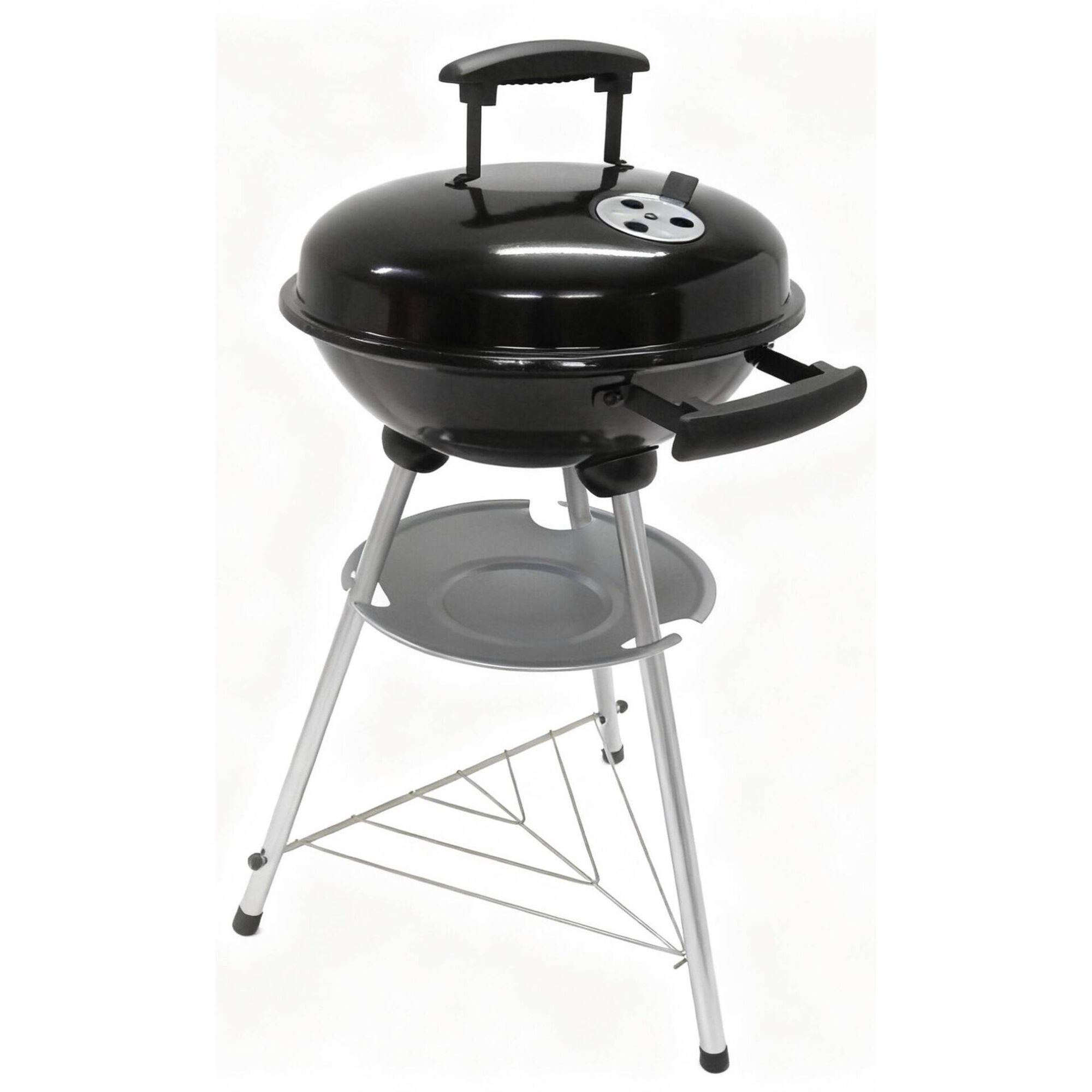 Barbecue Carv&atilde;o 45x42x71cm Preto Alfama BBQ Collection