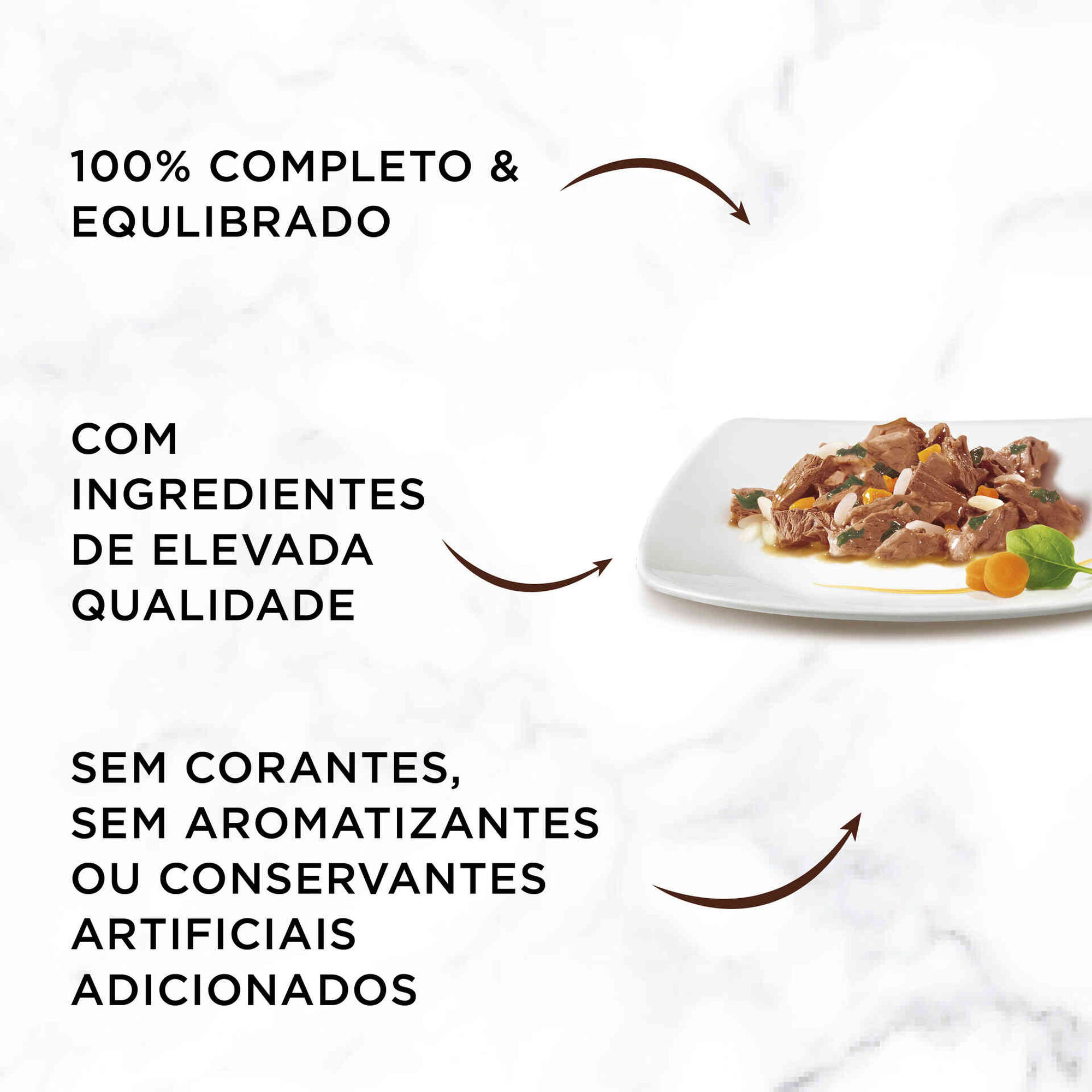 Comida Húmida para Gato Adulto Saquetas