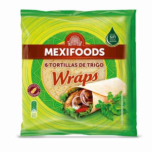 Wraps de Trigo Mexifoods
