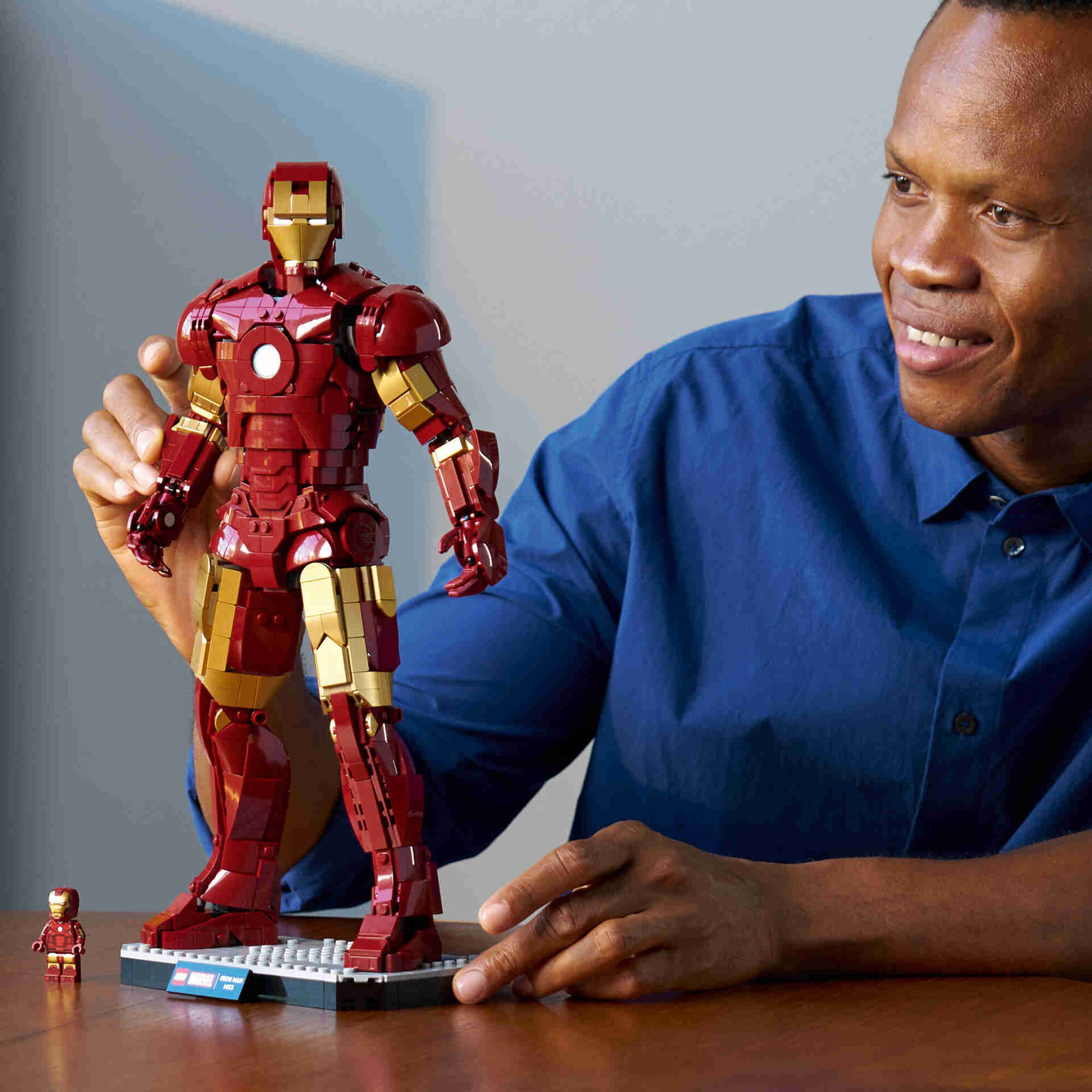 LEGO Marvel - Iron Man Mark 3 &ndash; Edi&ccedil;&atilde;o de Colecionador - 76344