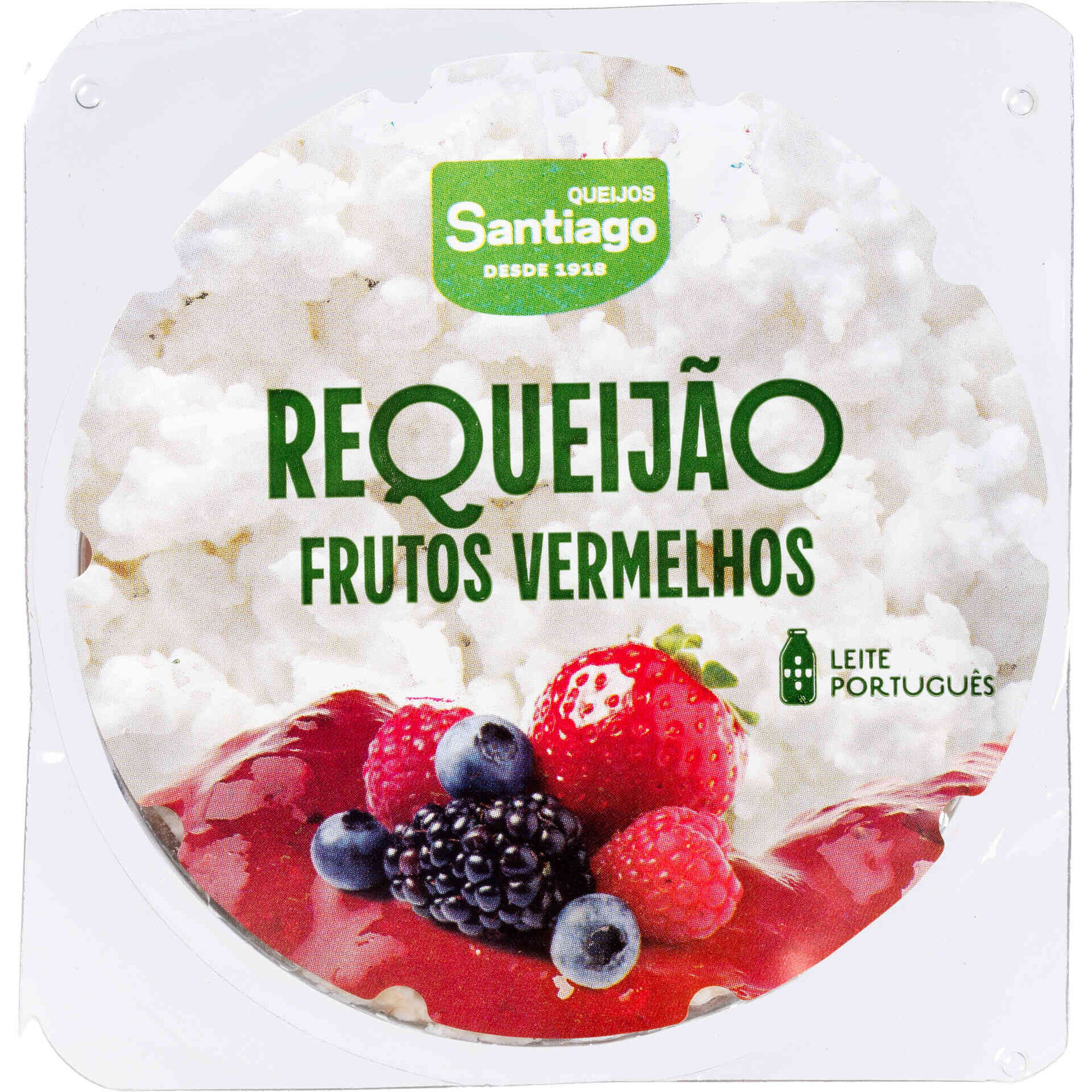 Requeij&atilde;o Doce Frutos Vermelhos Santiago