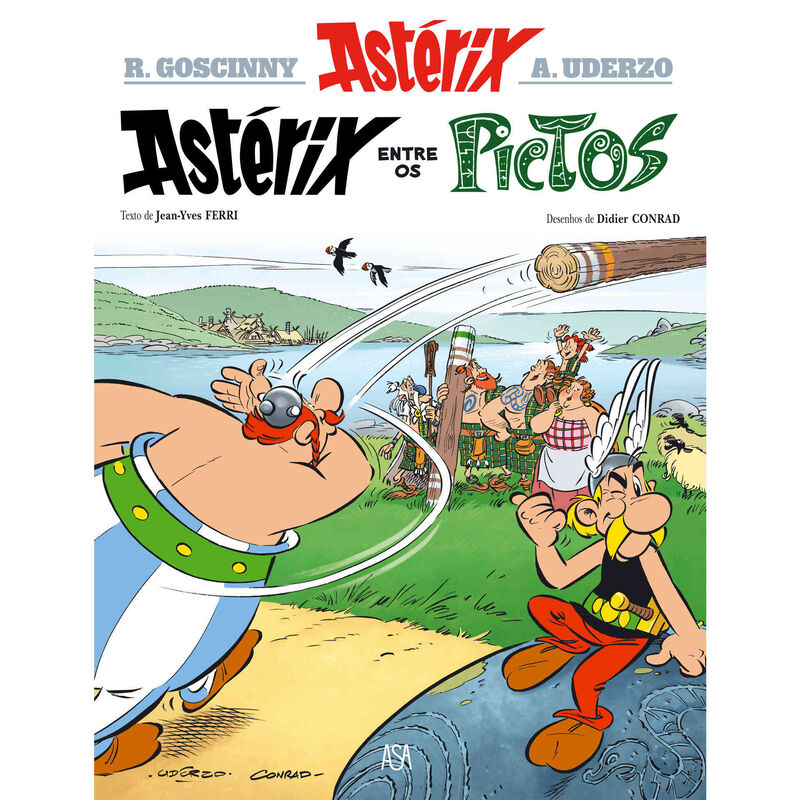 Astérix entre os Pictos (volume 35) de René Goscinny e Albert Uderzo