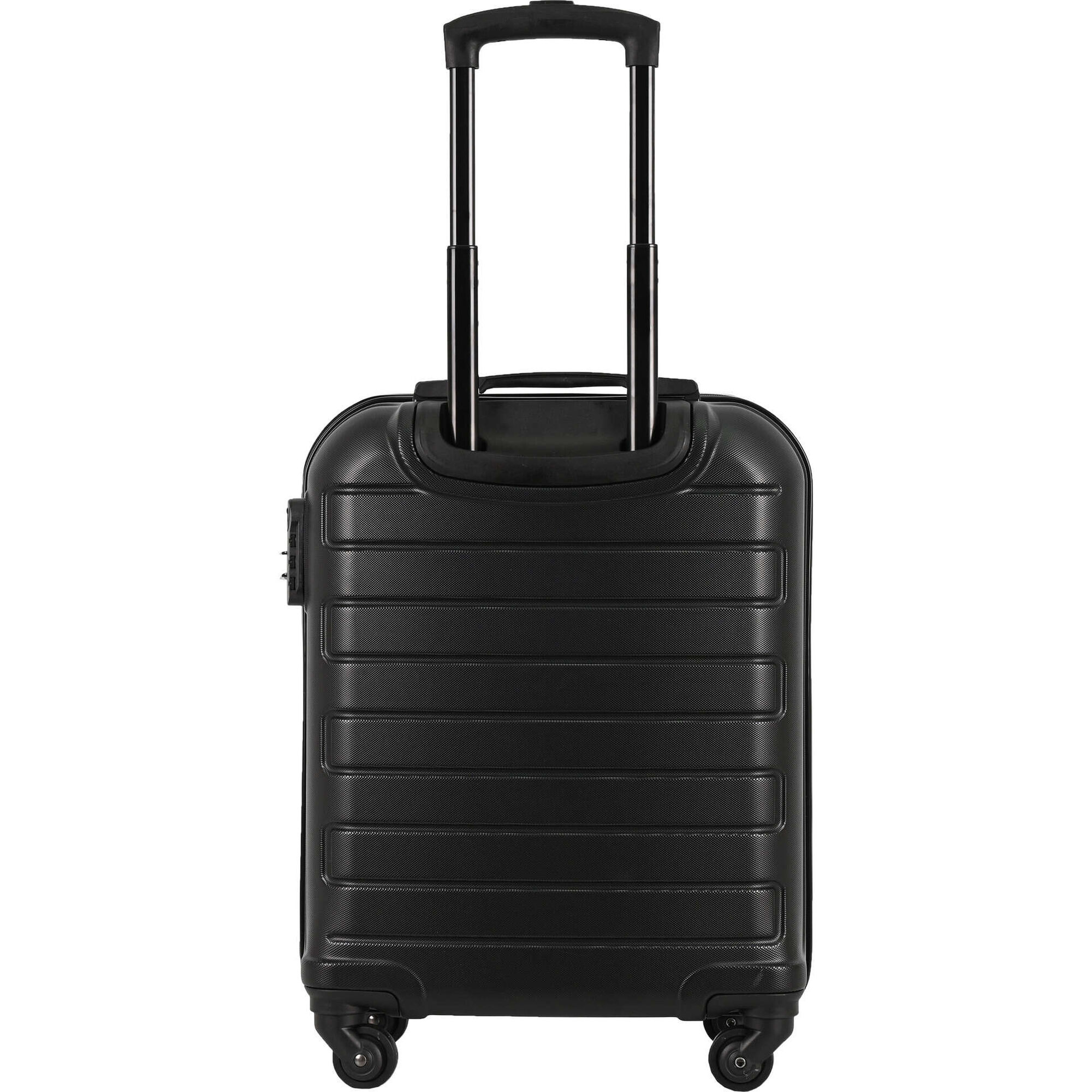 Mala de Cabine 4 Rodas Preta Lifestyle Berg