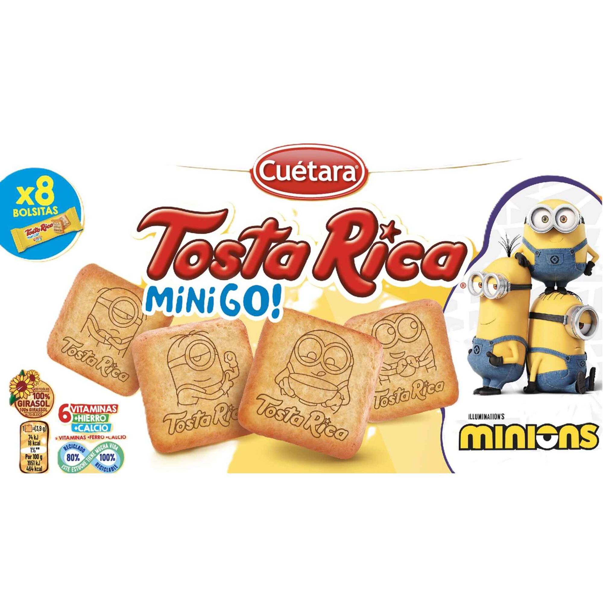 Bolachas Tosta Rica Mini Go Bolachas Tosta Rica Mini Go